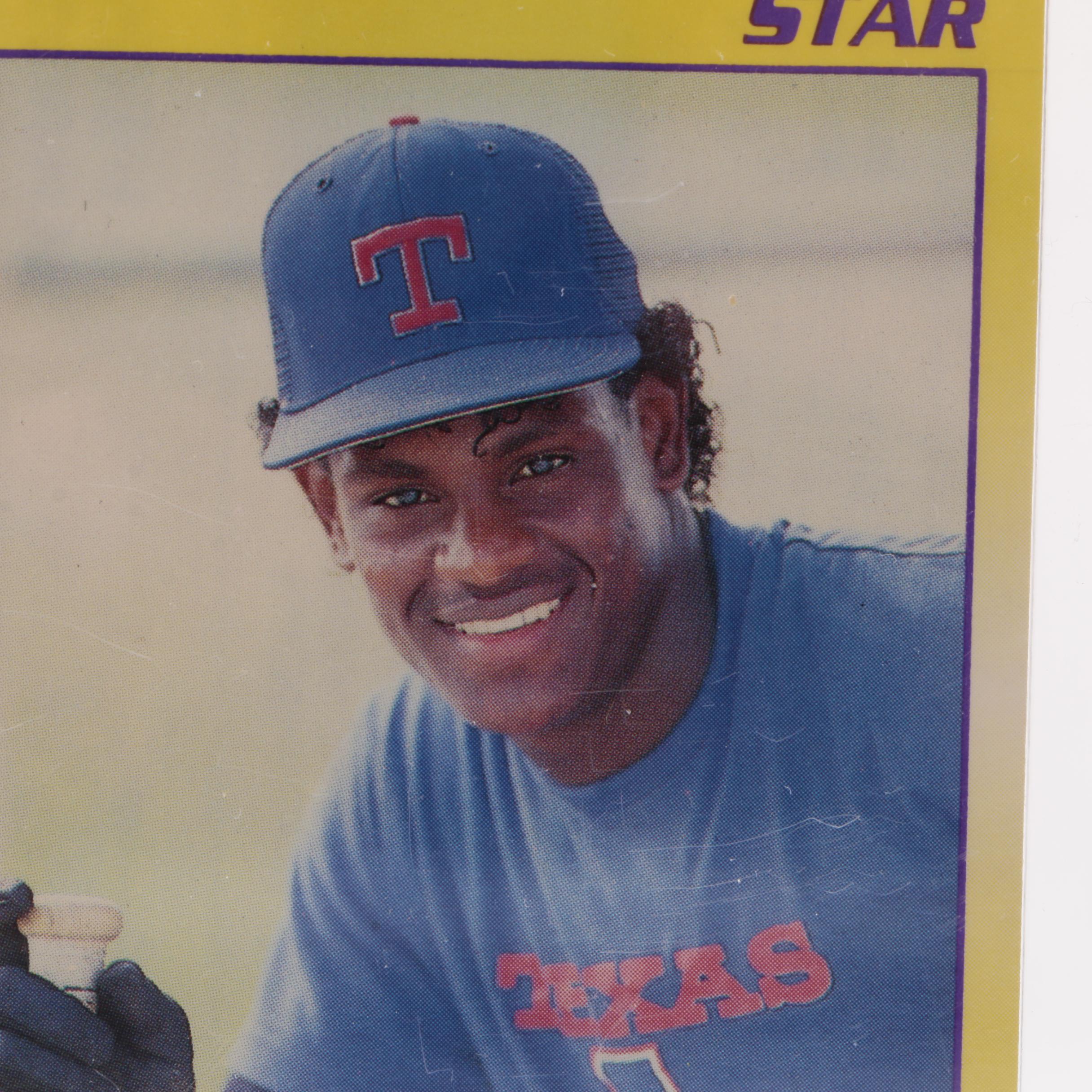 1990 Sammy Sosa Star Trading Card