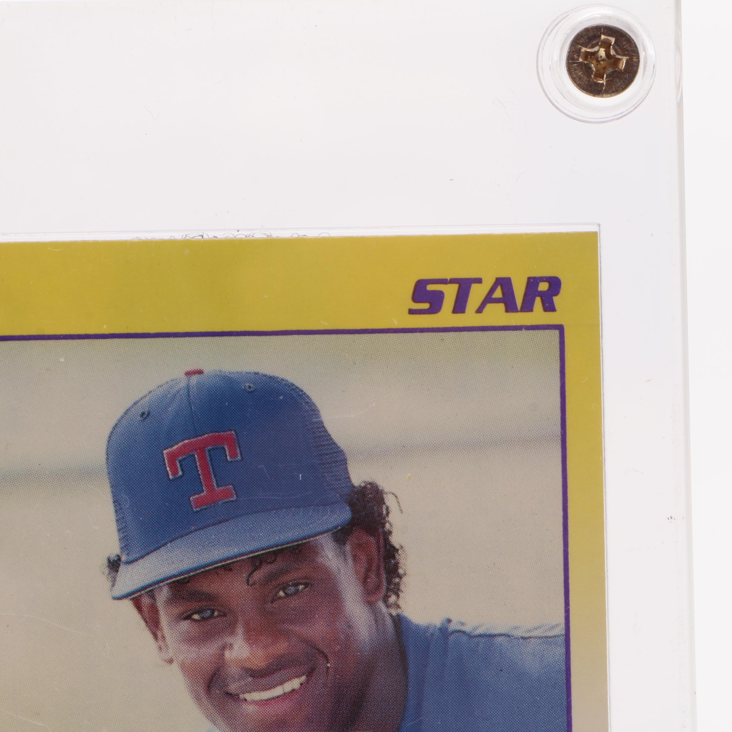 1990 Sammy Sosa Star Trading Card