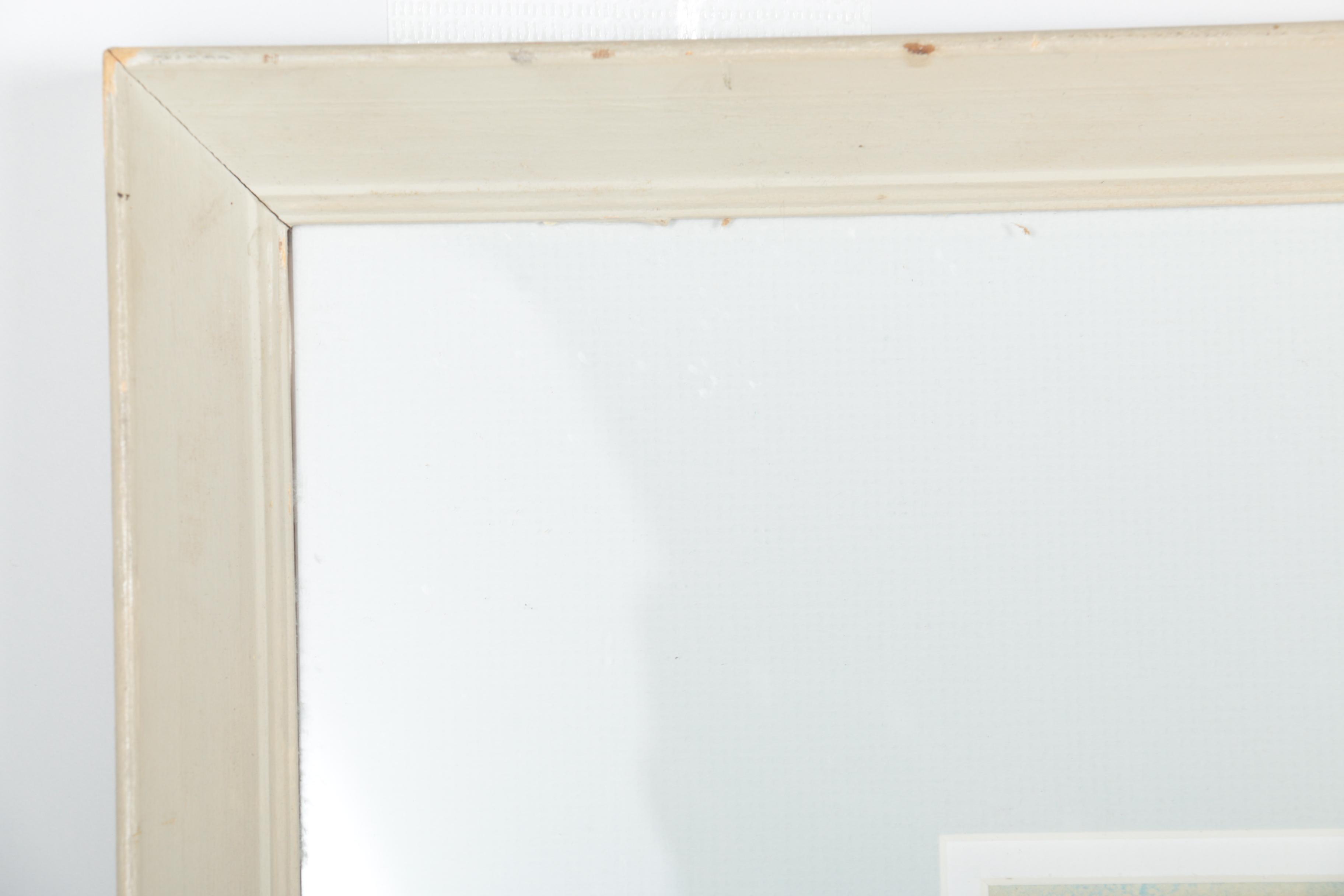 John Whorf Watercolor of Waves Crashing Onto the Deck of a Ship