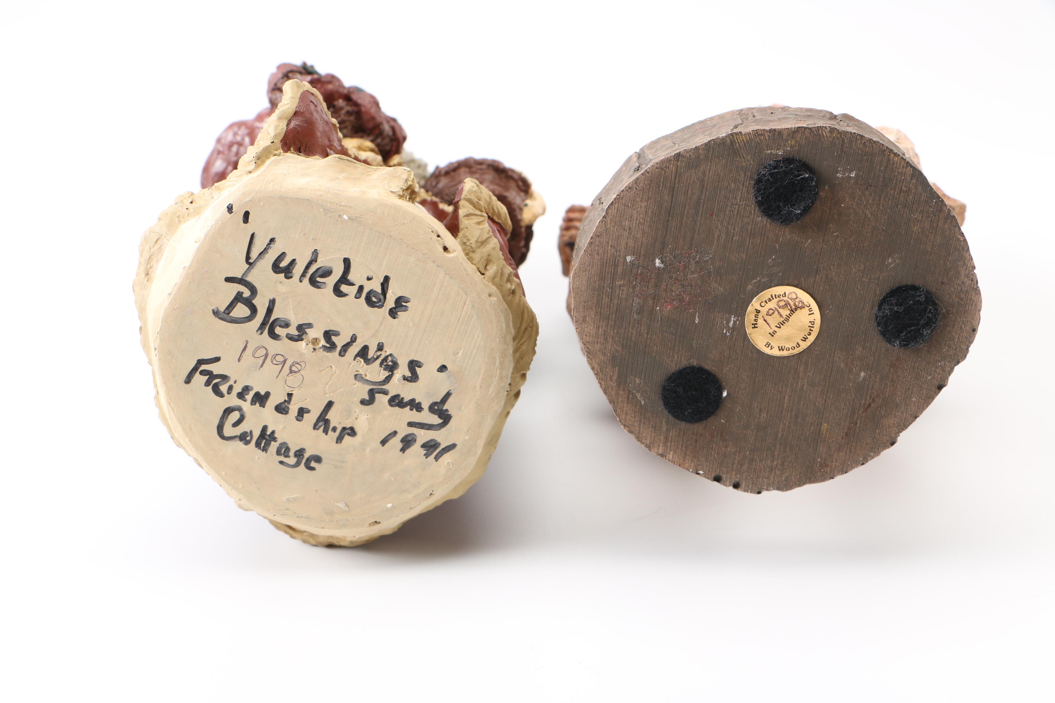 Father Christmas Figurines Including Lefever