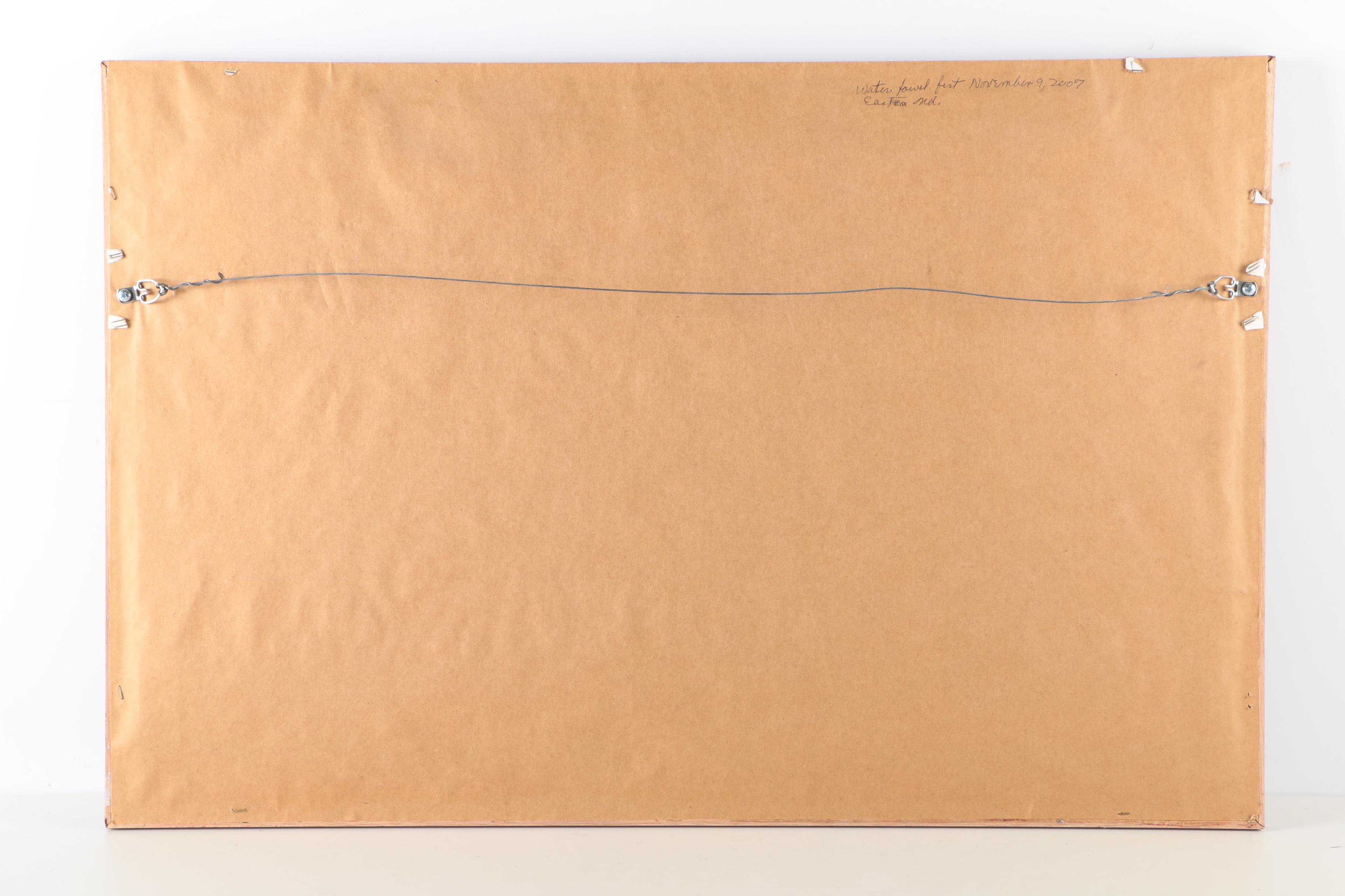 Offset Lithographs After Art LaMay Including 1999 Waterfowl Festival Poster "Ten Pins"