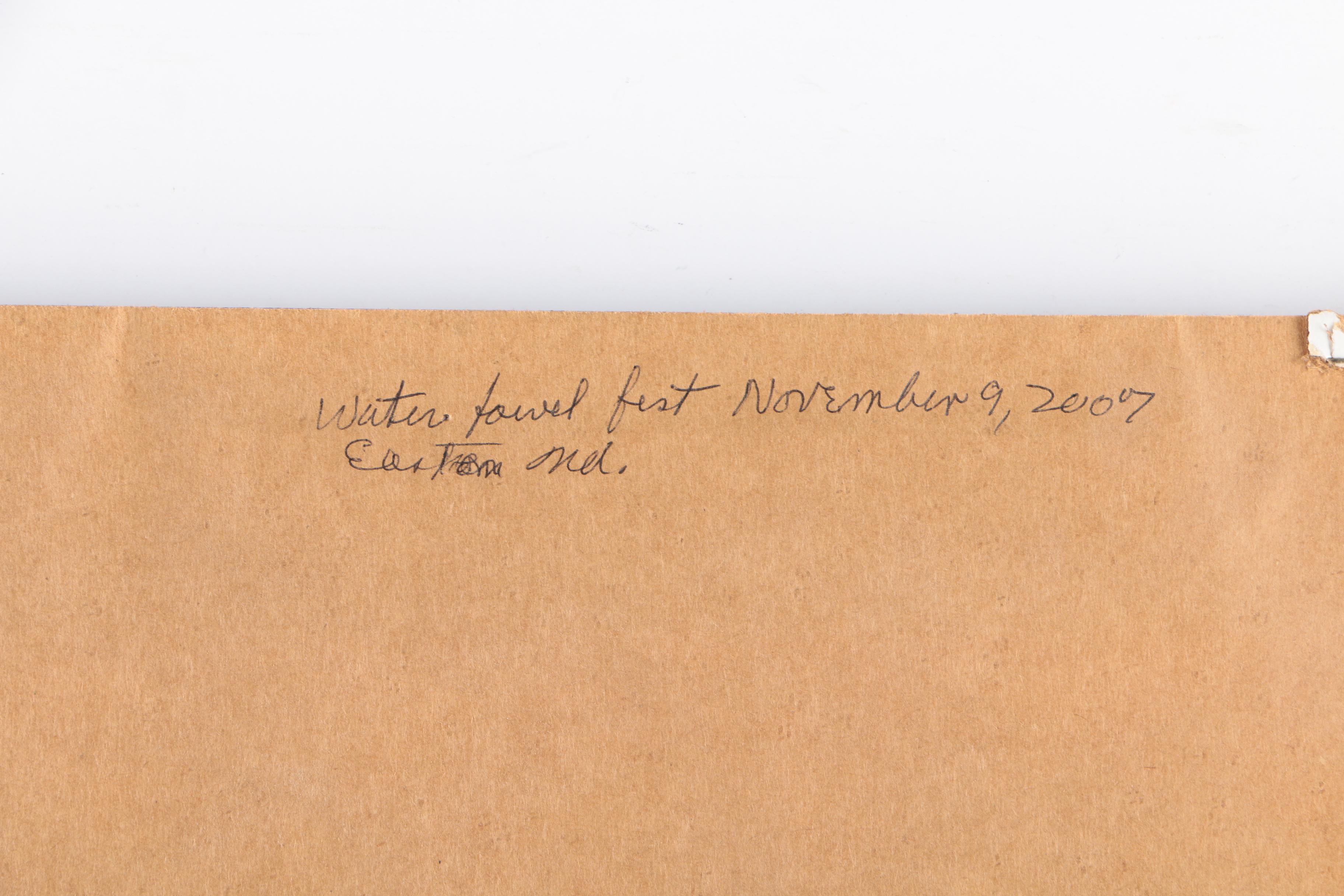 Offset Lithographs After Art LaMay Including 1999 Waterfowl Festival Poster "Ten Pins"