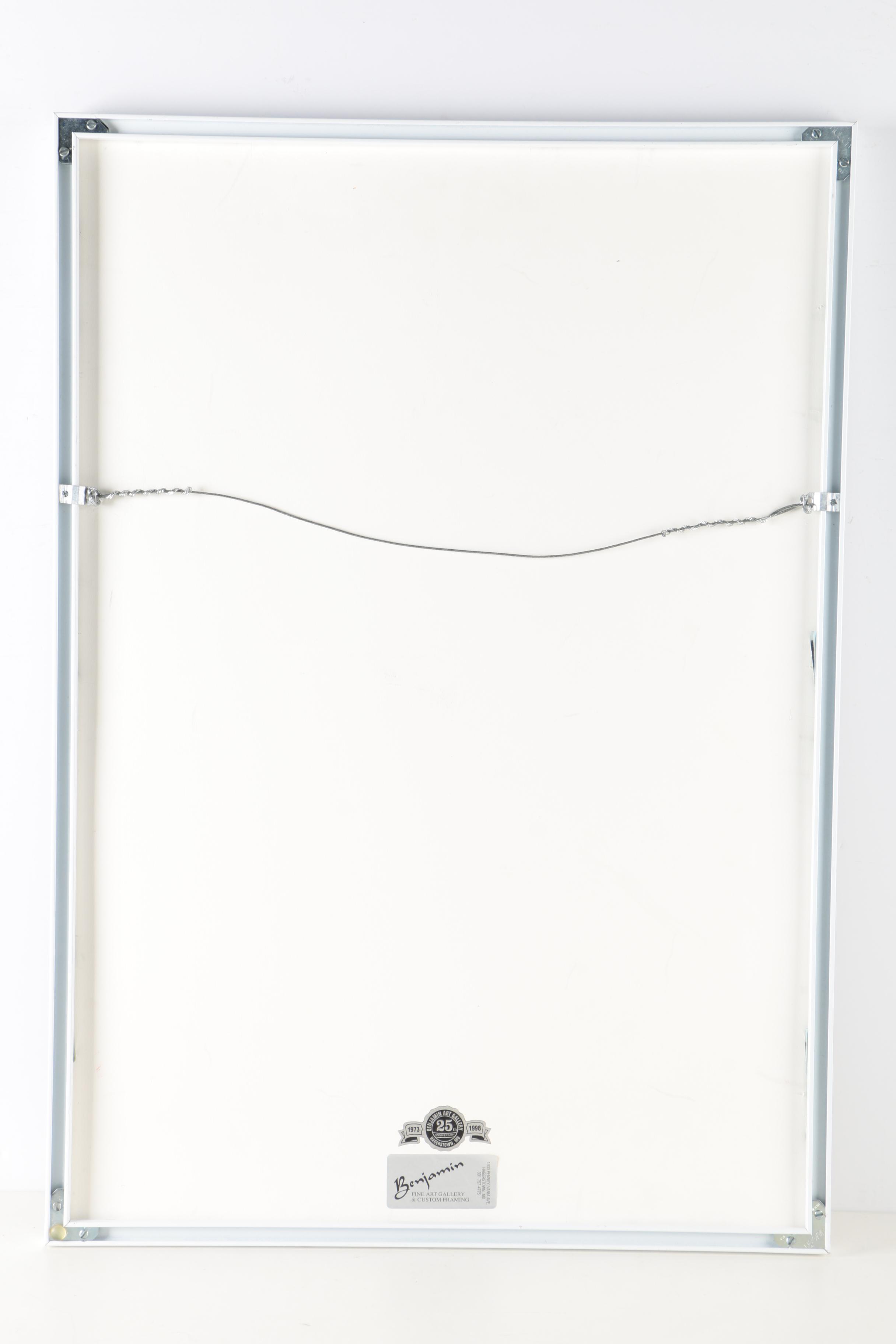 Offset Lithographs After Art LaMay Including 1999 Waterfowl Festival Poster "Ten Pins"