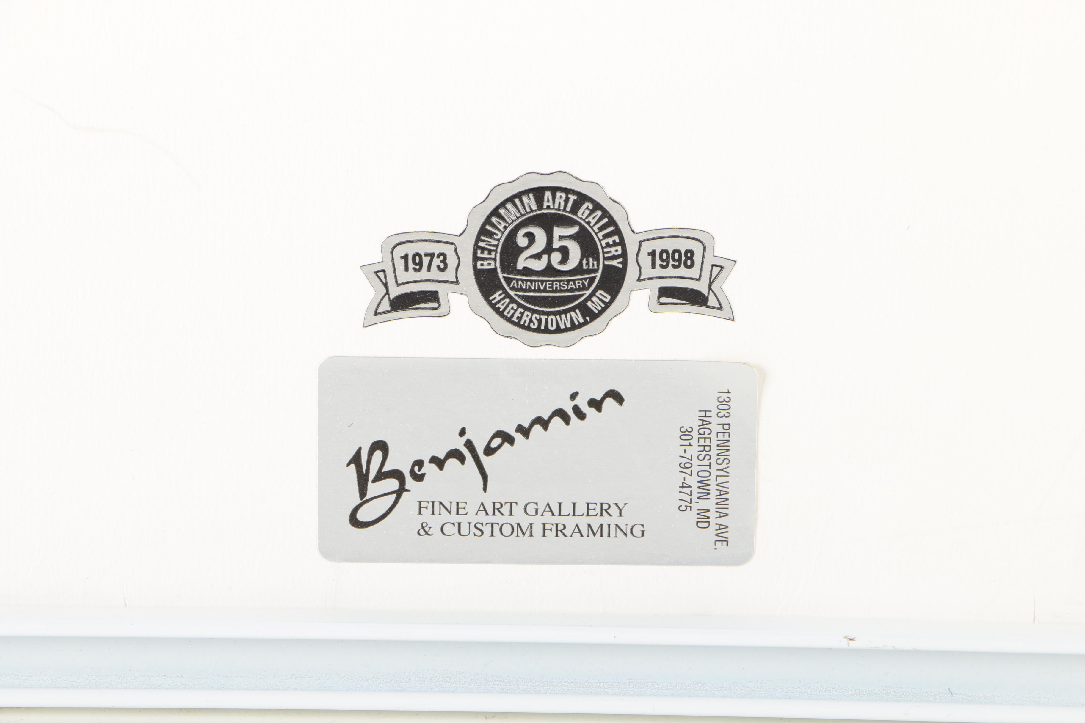 Offset Lithographs After Art LaMay Including 1999 Waterfowl Festival Poster "Ten Pins"