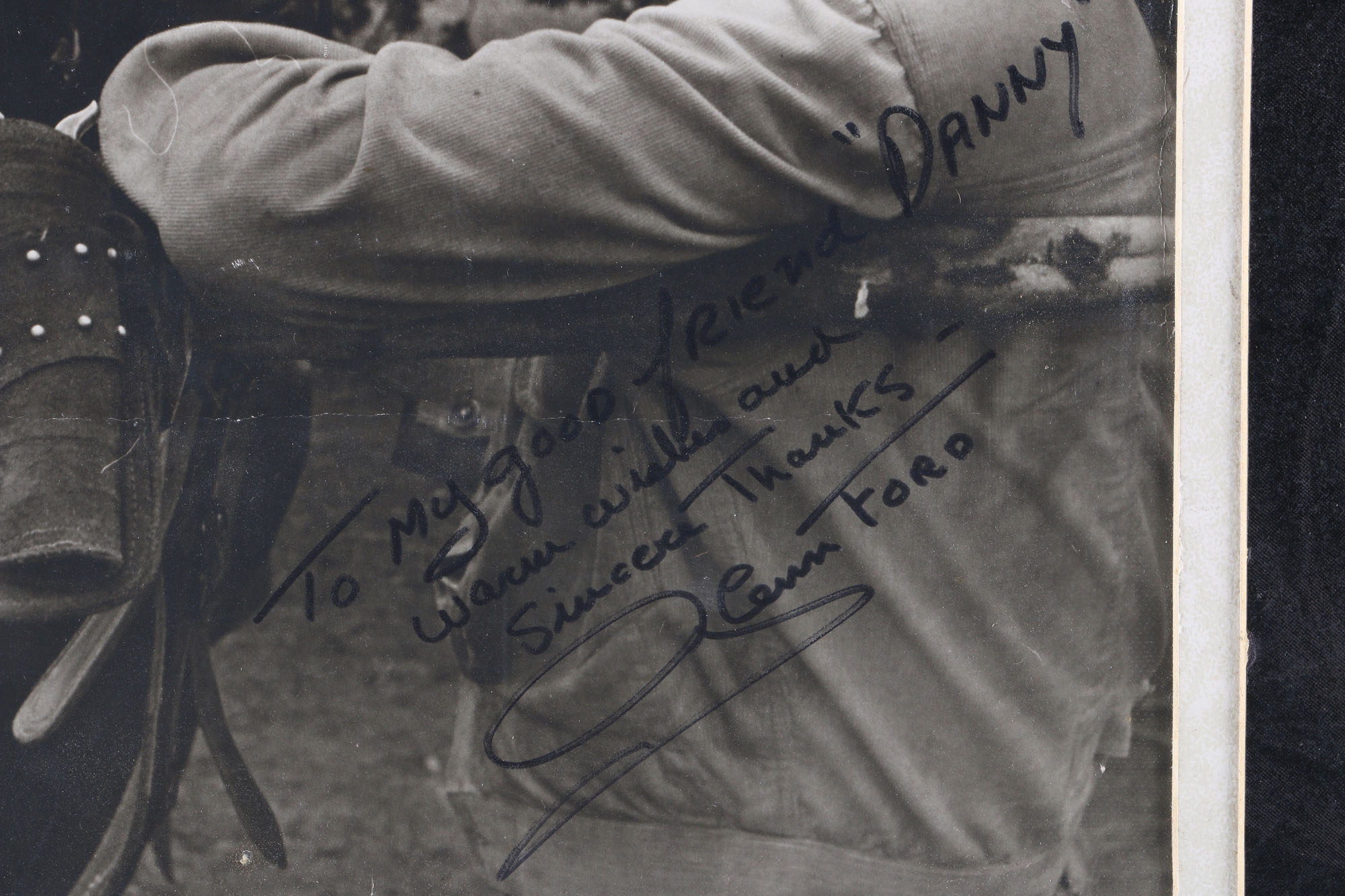 Signed Photograph of Actor Glenn Ford