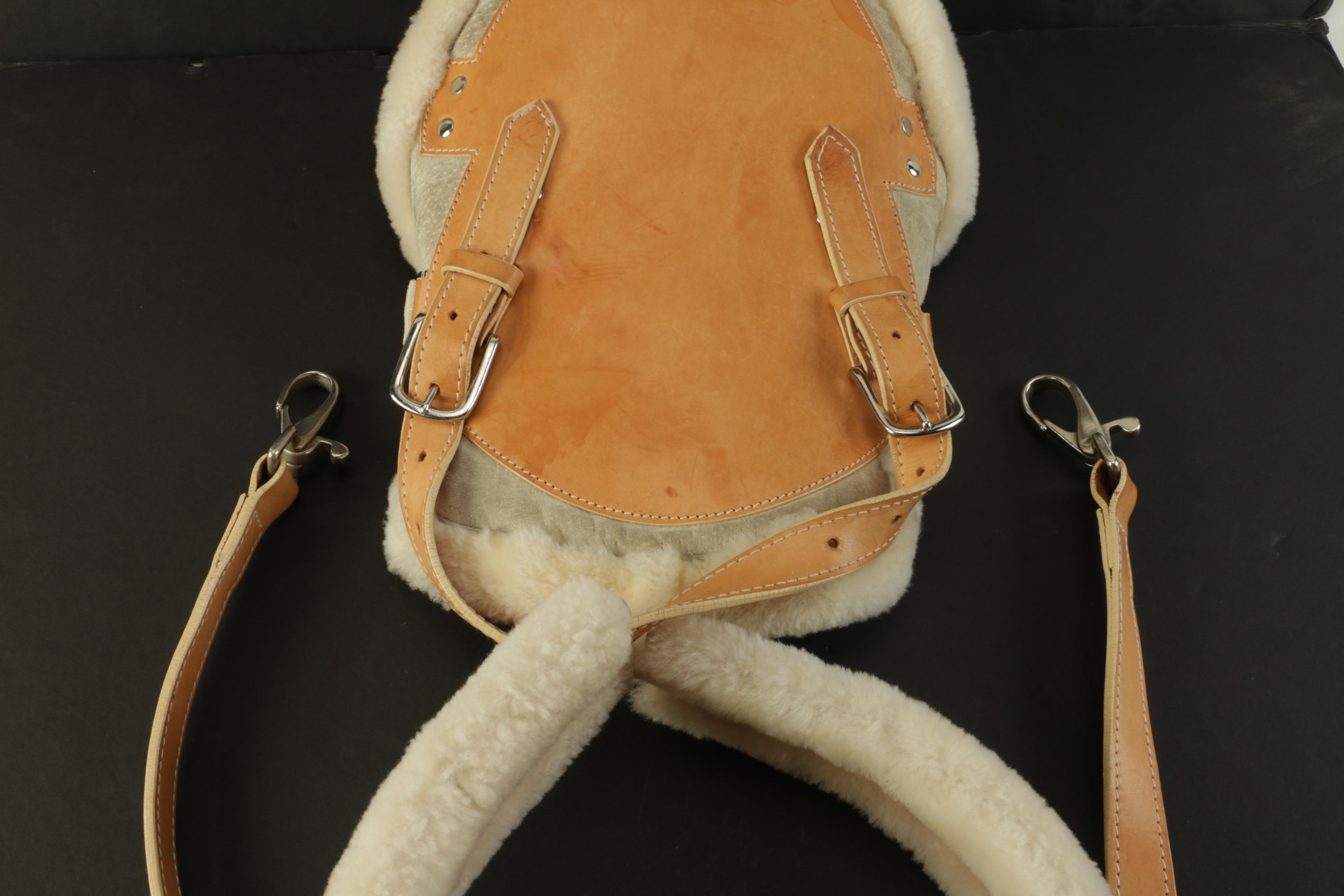 Bill Amberg Studio Leather Papoose Baby Carrier