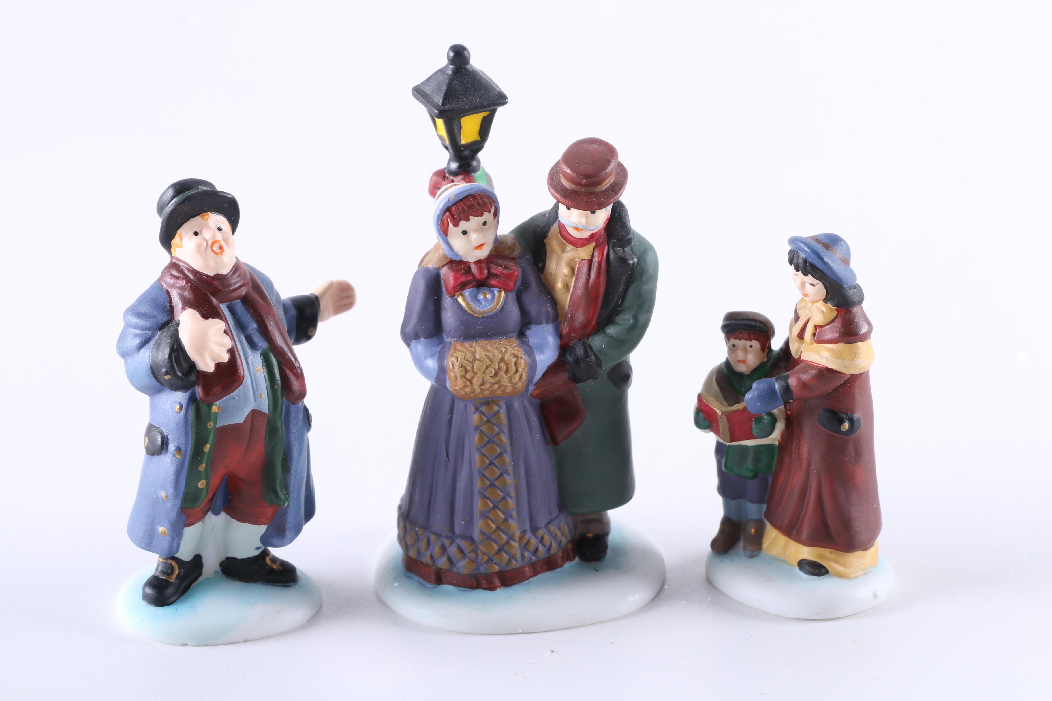 Heritage Village Christmas Set