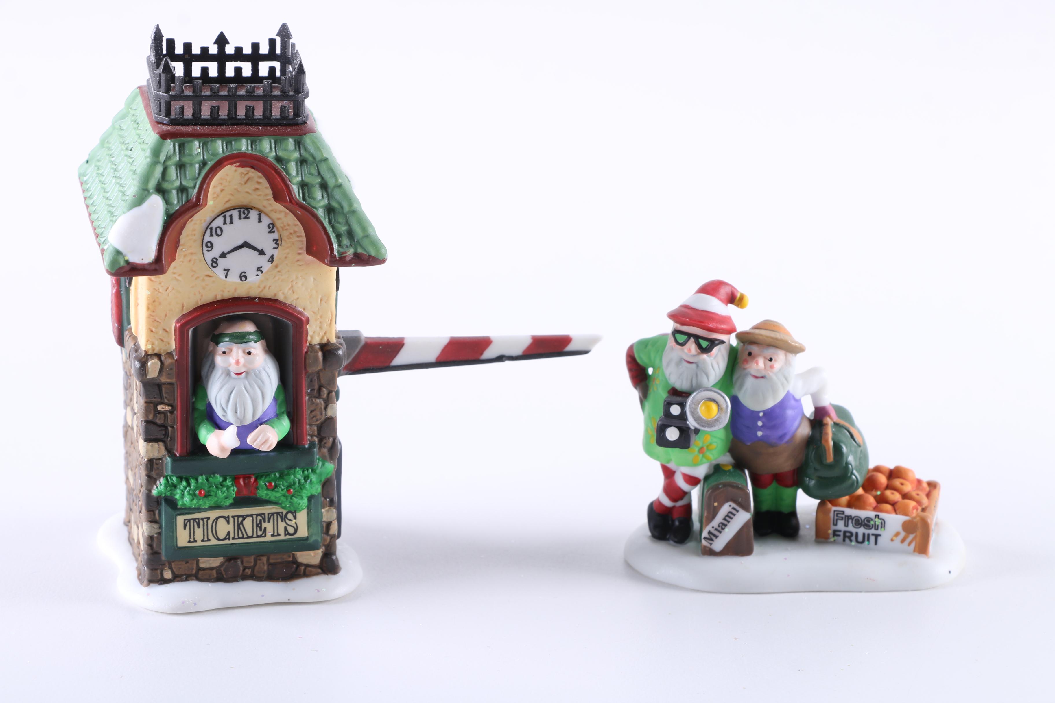 Heritage Village Christmas Set