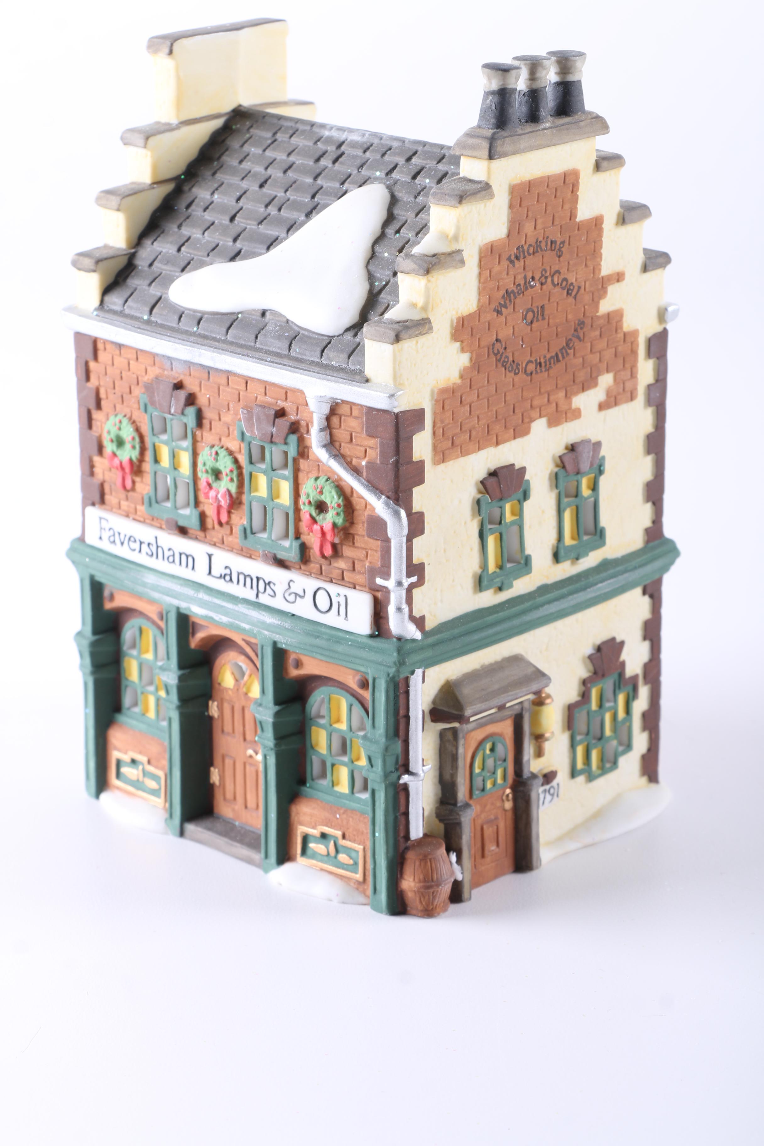 Heritage Village Christmas Set