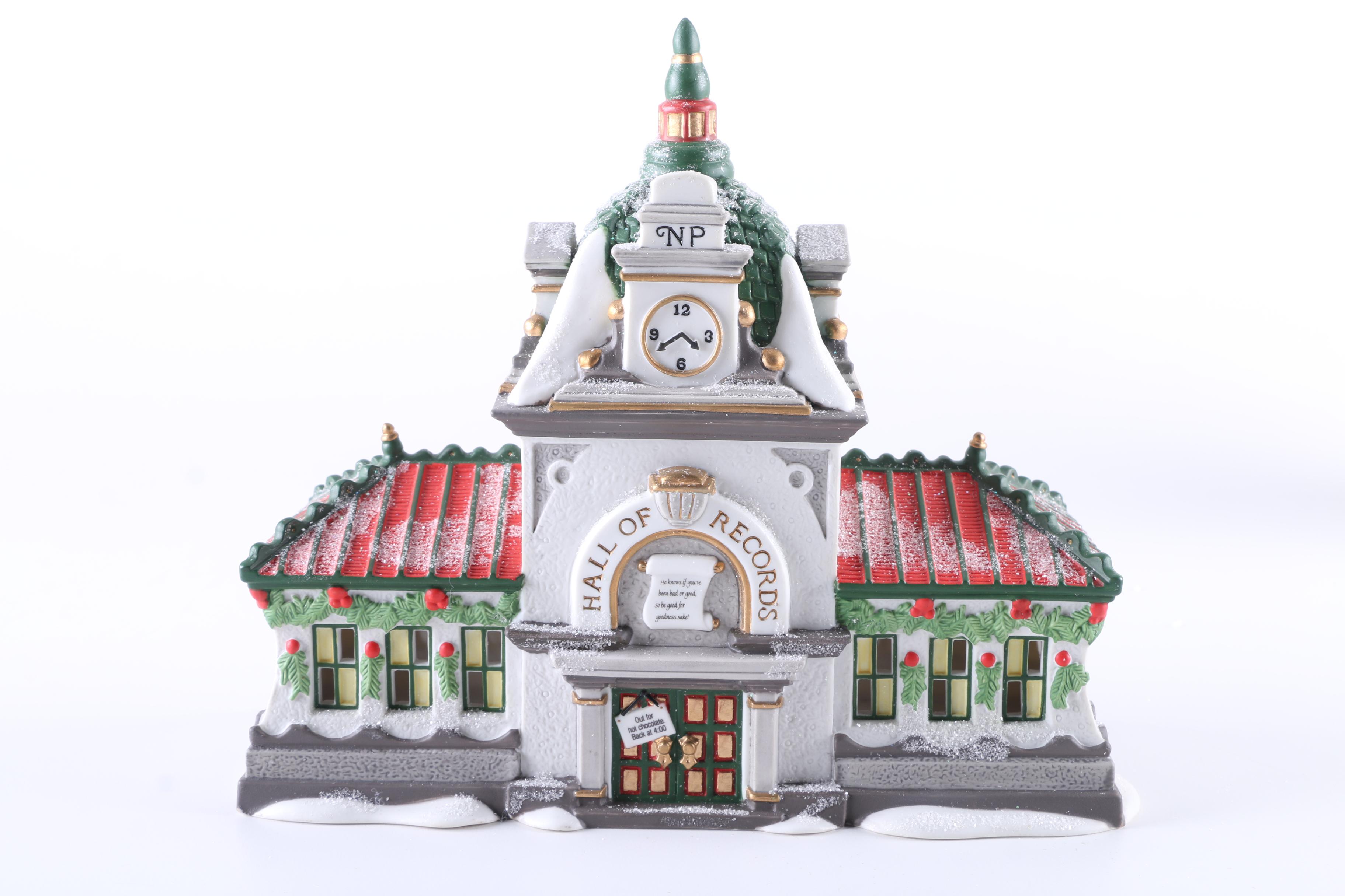 Heritage Village Christmas Set