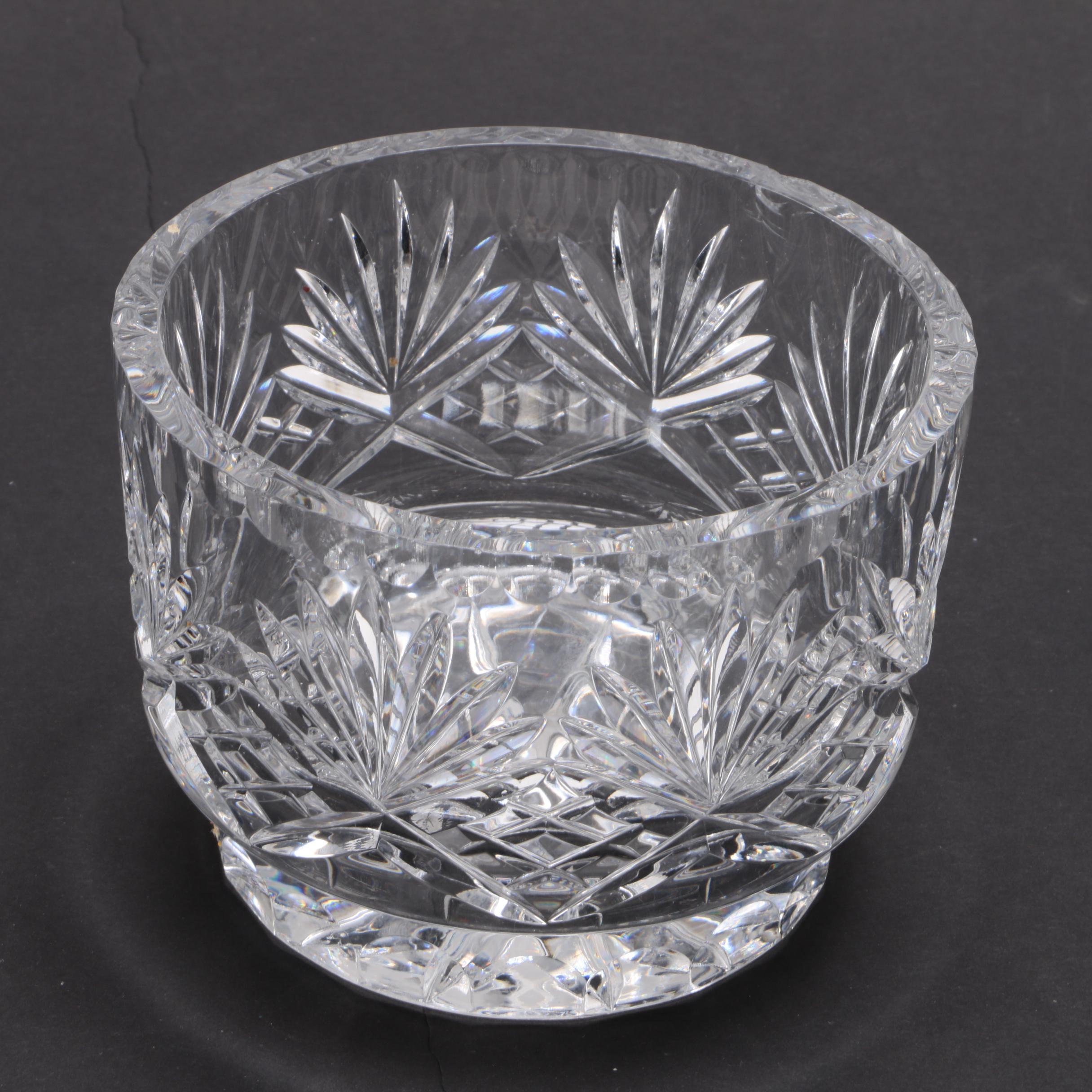 Assortment of Colorless Crystal Bowls