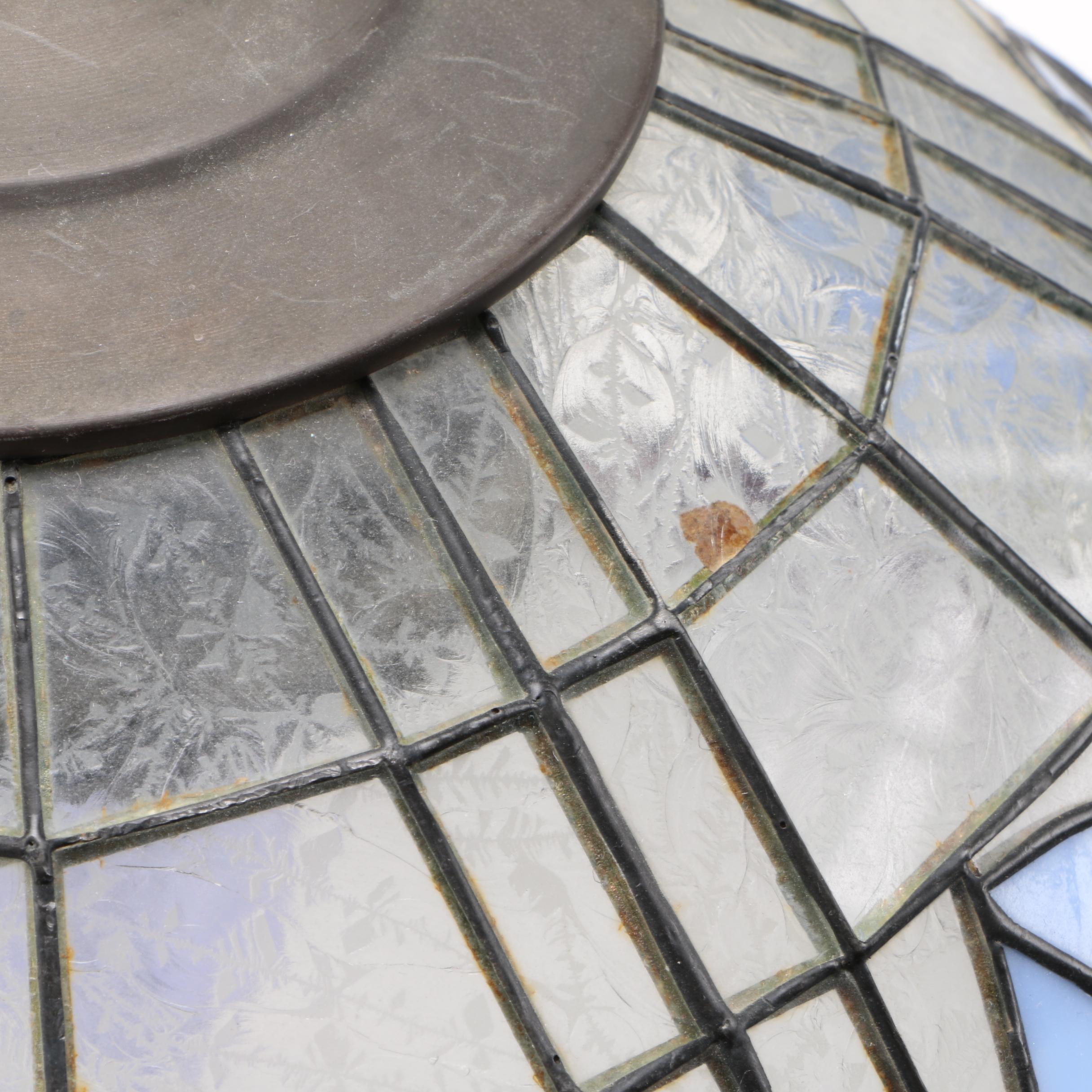 Stained Glass Dome Hanging Light