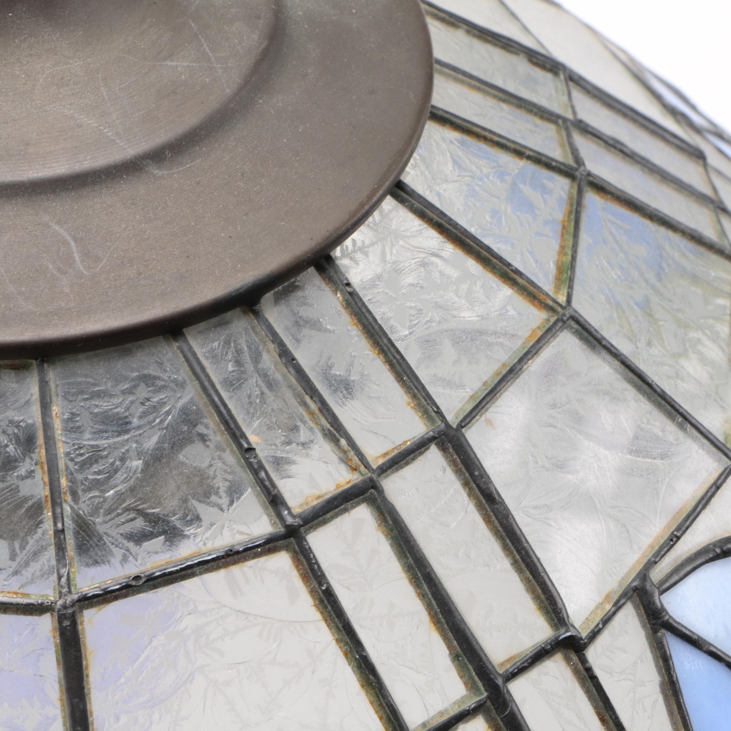 Stained Glass Dome Hanging Light