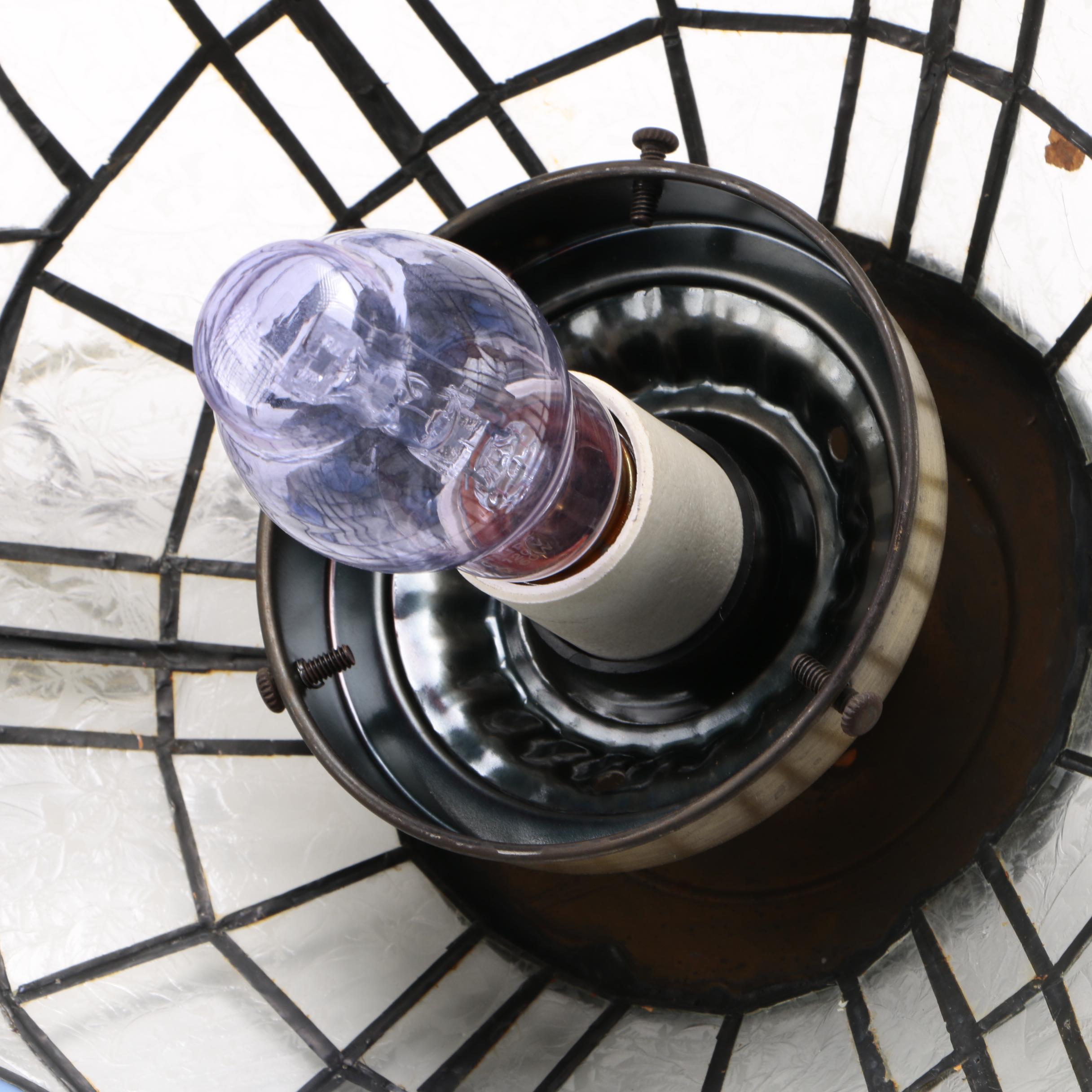 Stained Glass Dome Hanging Light