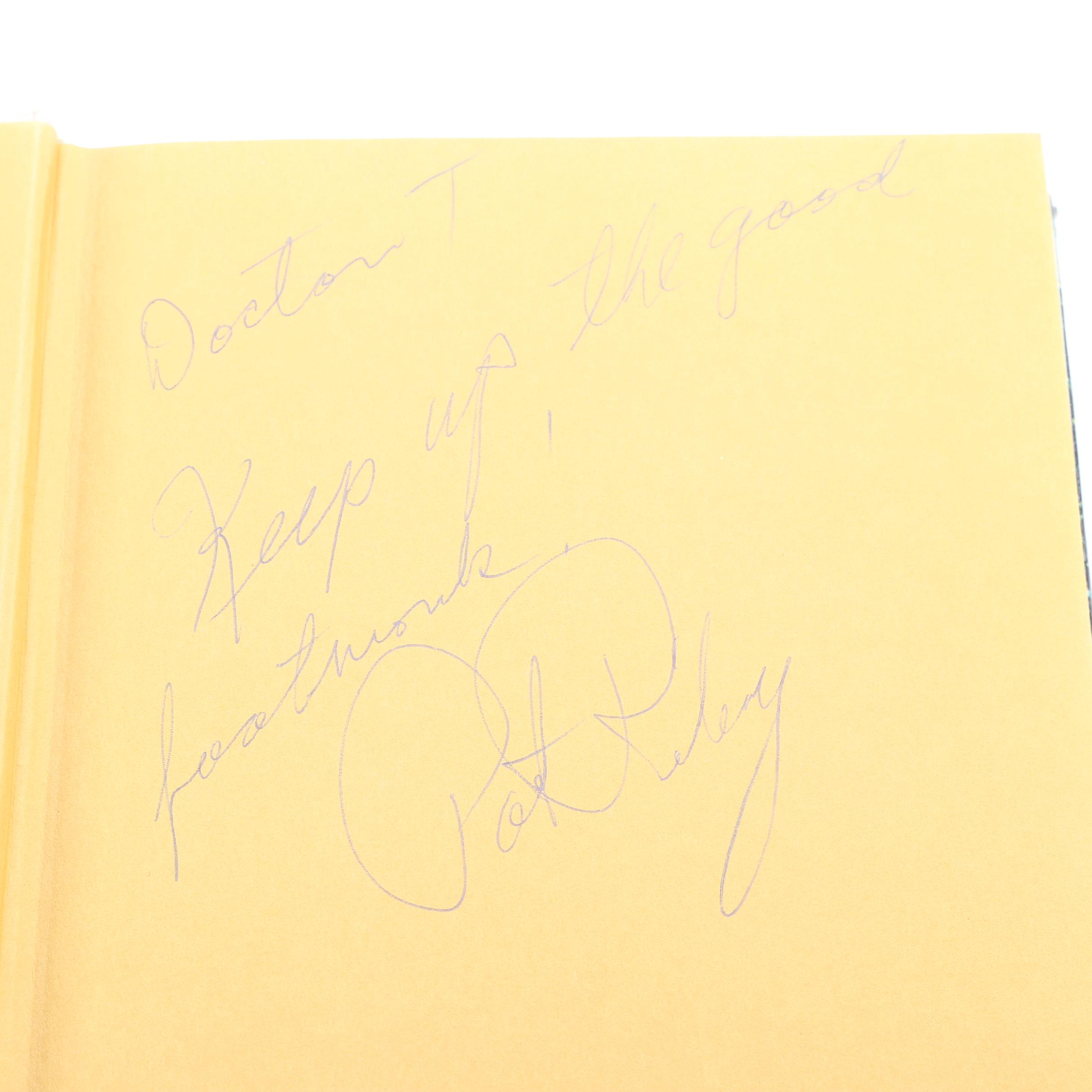 "Showtime" Written and Signed by NBA Coach Pat Riley
