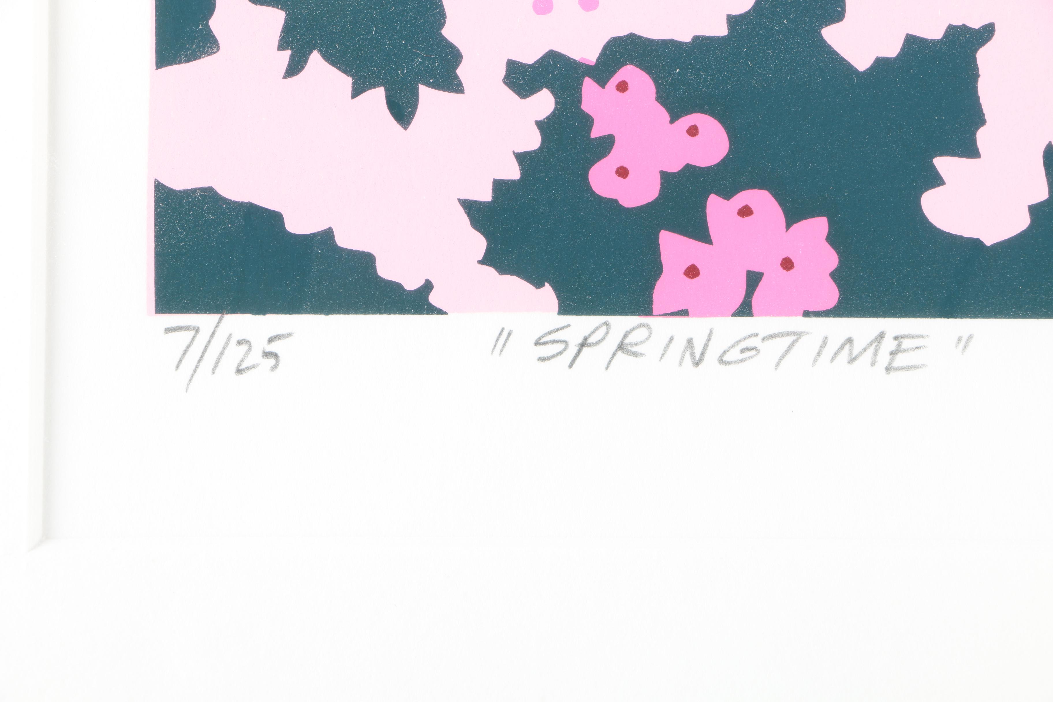 Joseph C. English Limited Edition Serigraph "Springtime"