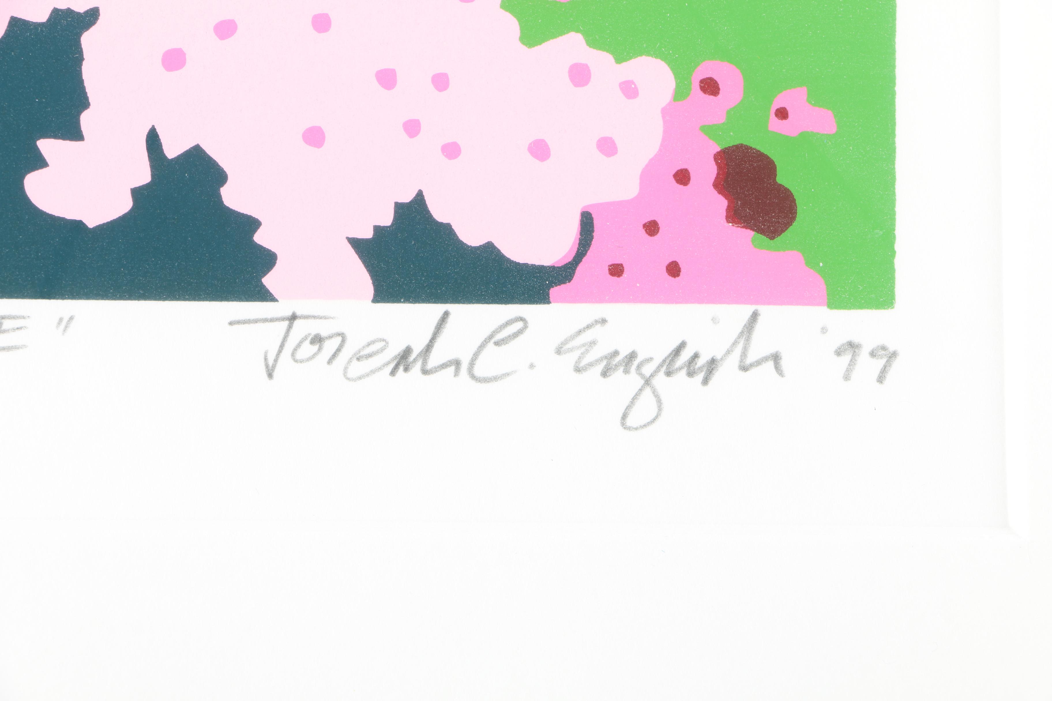 Joseph C. English Limited Edition Serigraph "Springtime"