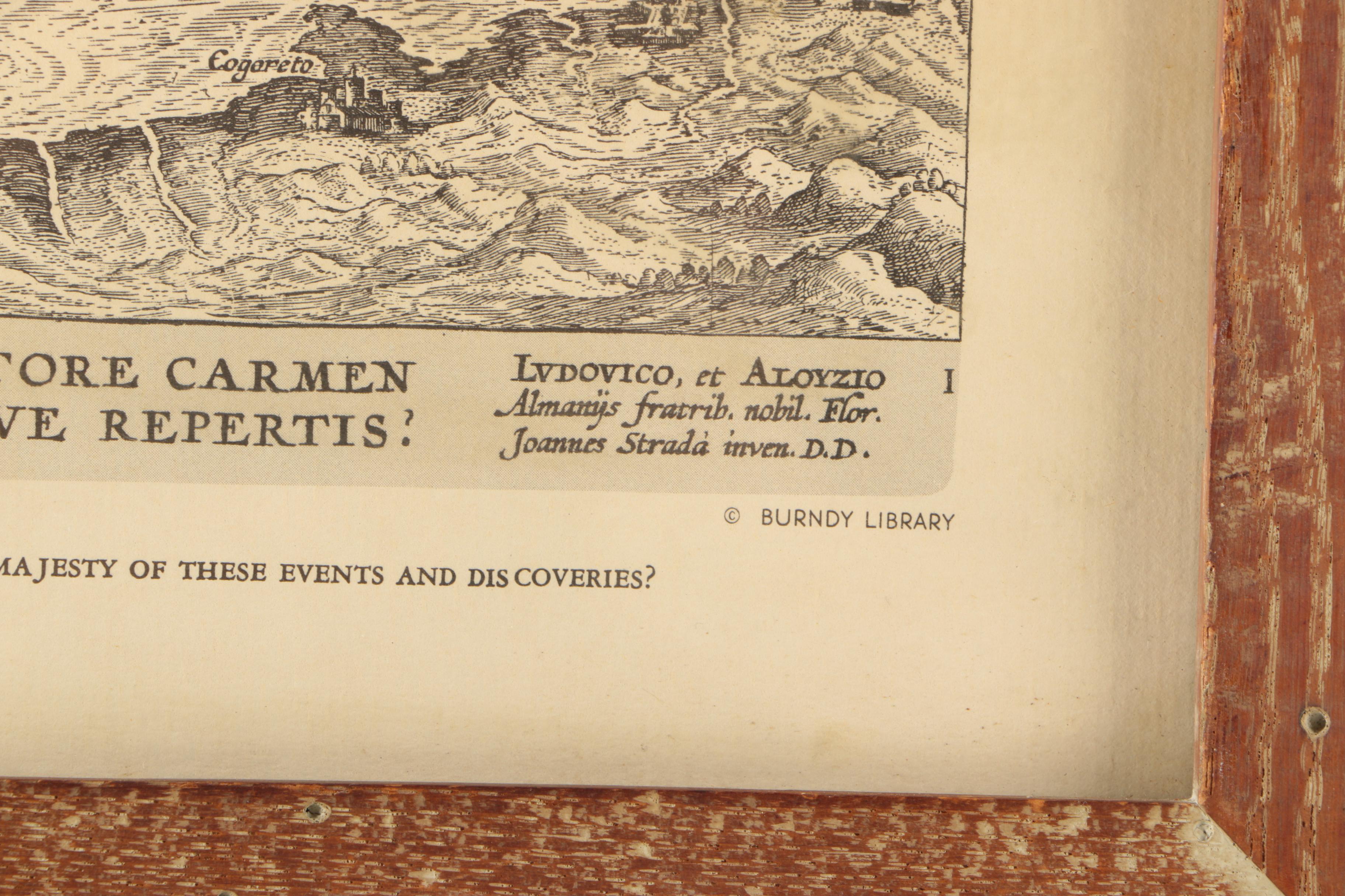 Offset Lithographs After Stradanus's "New Discoveries"