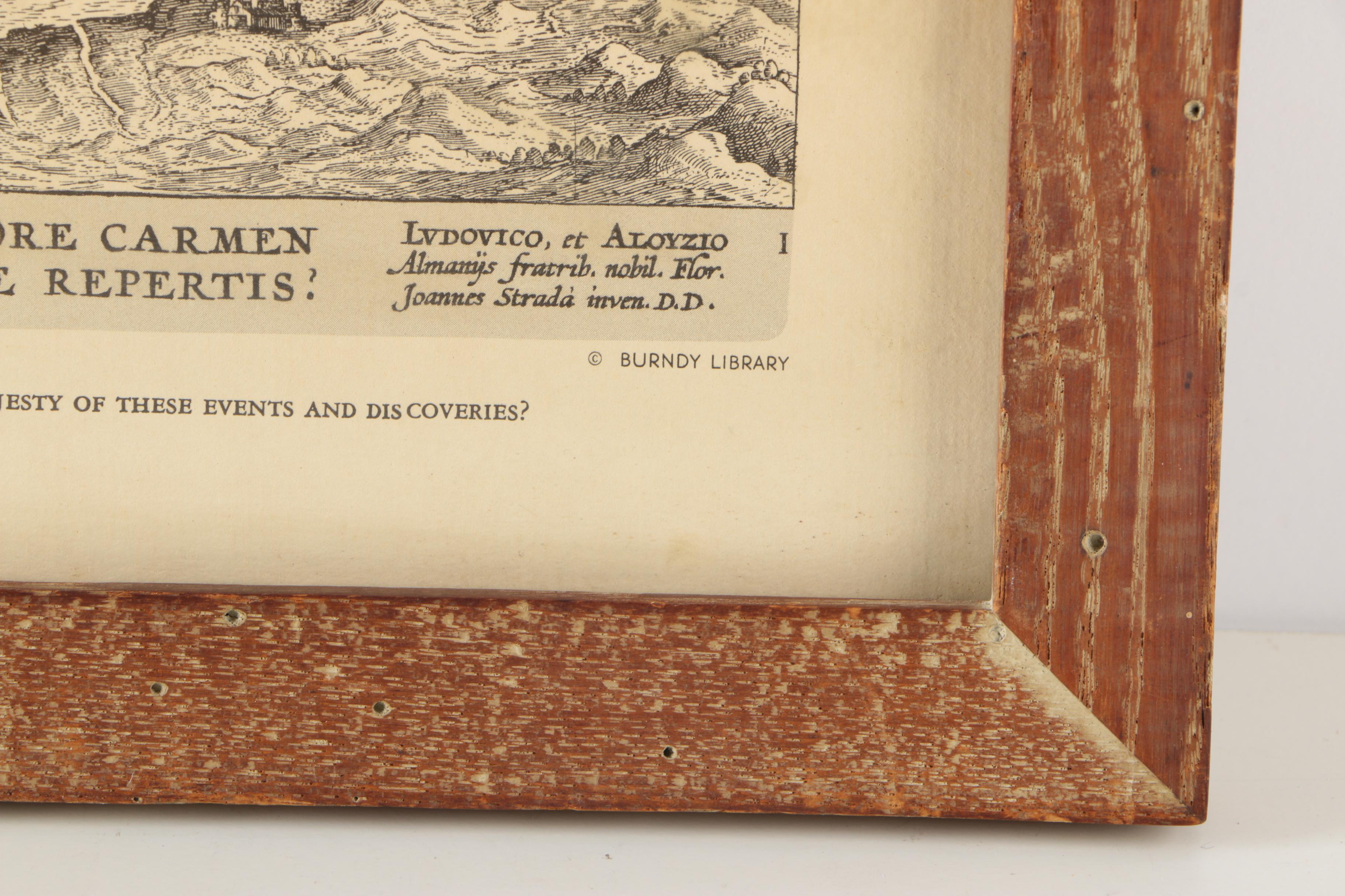 Offset Lithographs After Stradanus's "New Discoveries"
