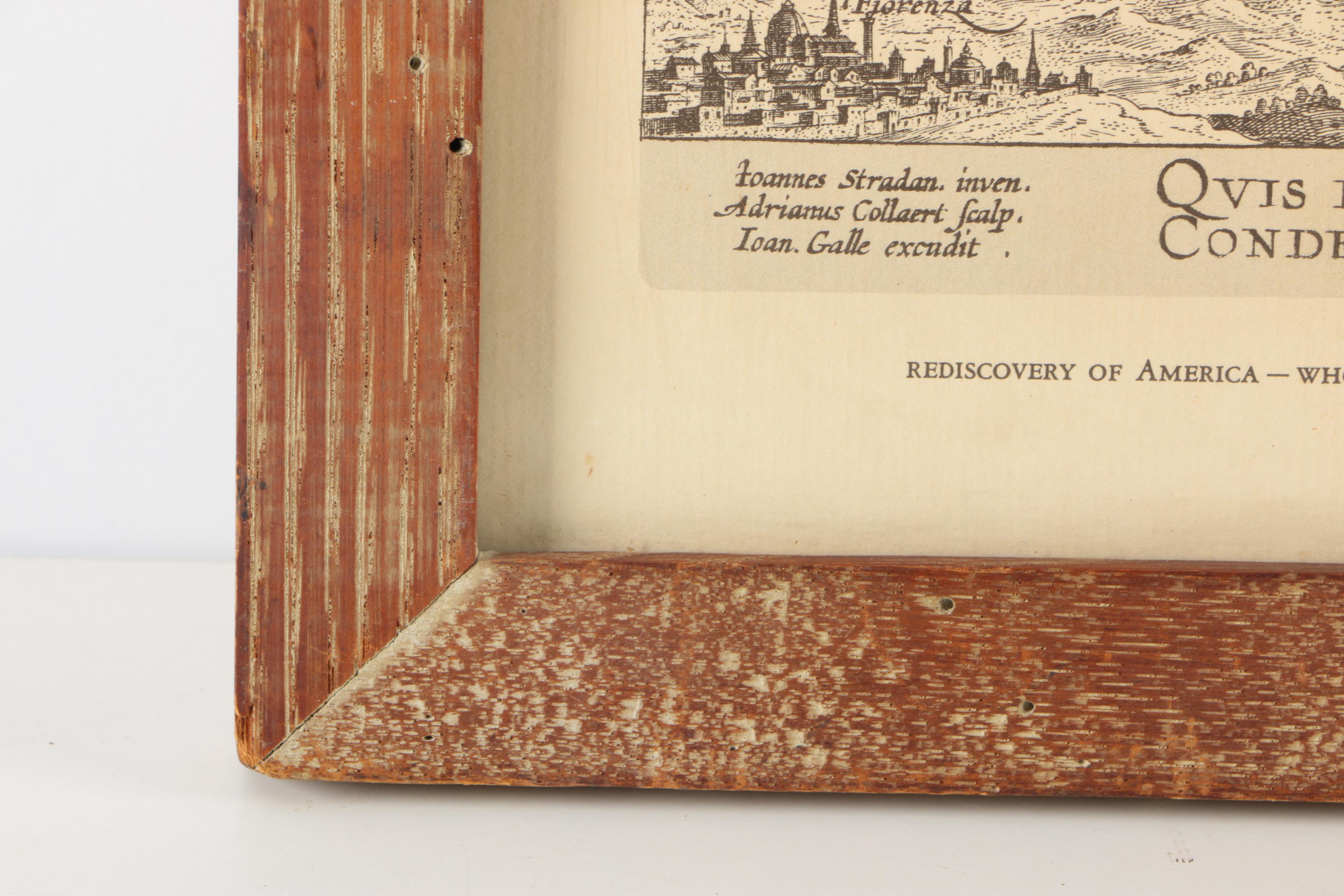 Offset Lithographs After Stradanus's "New Discoveries"