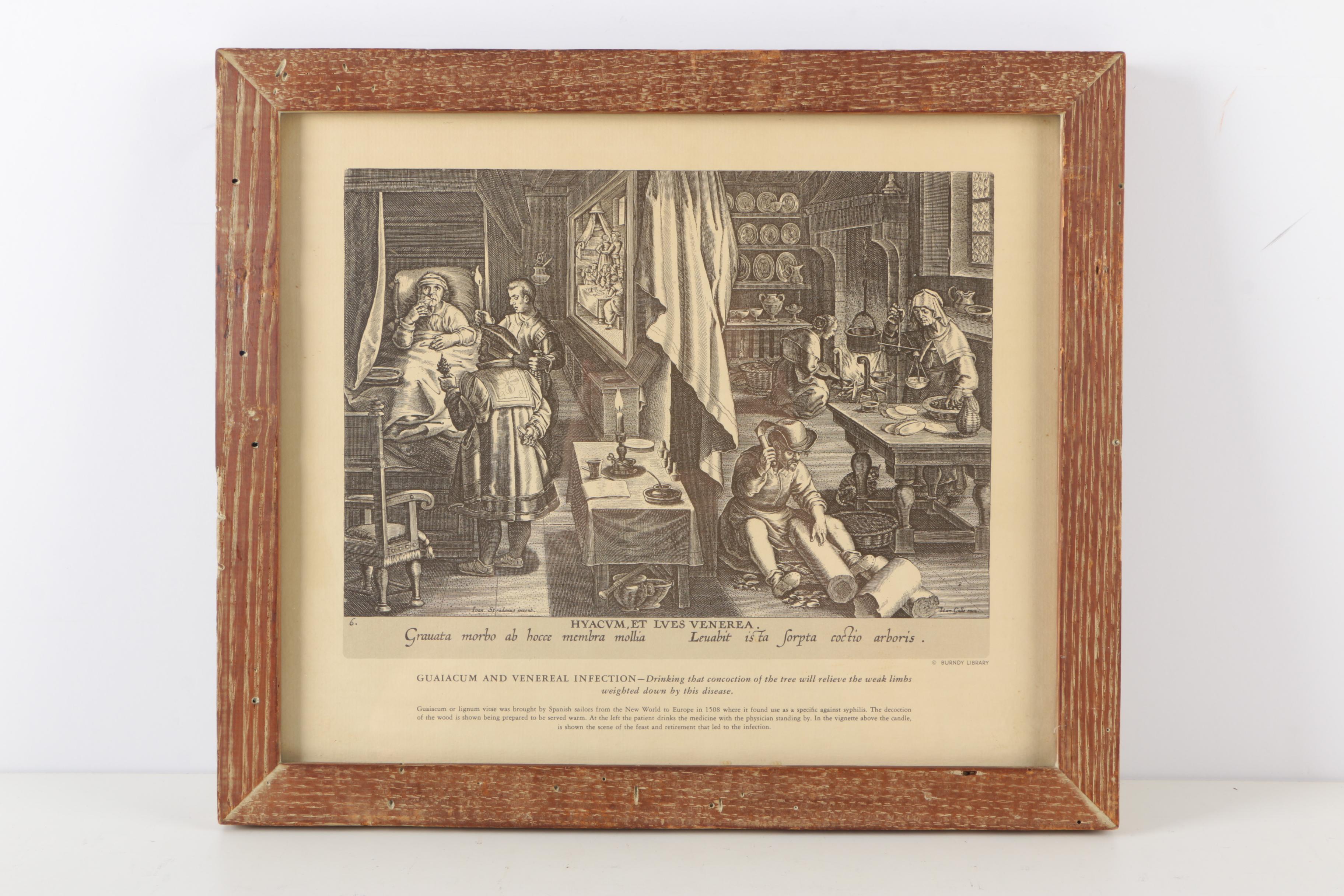 Offset Lithographs After Stradanus's "New Discoveries"
