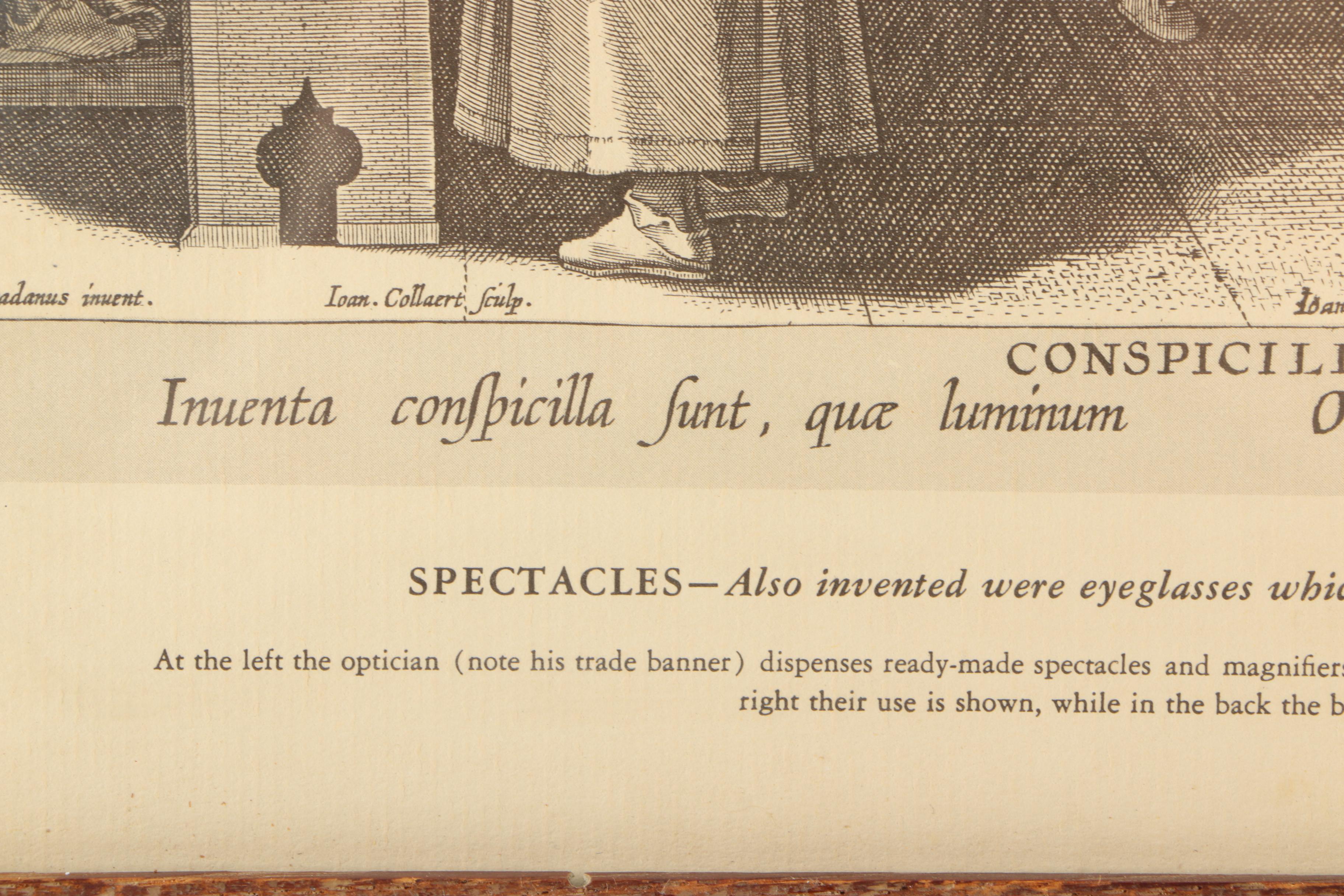 Offset Lithographs After Stradanus's "New Discoveries"