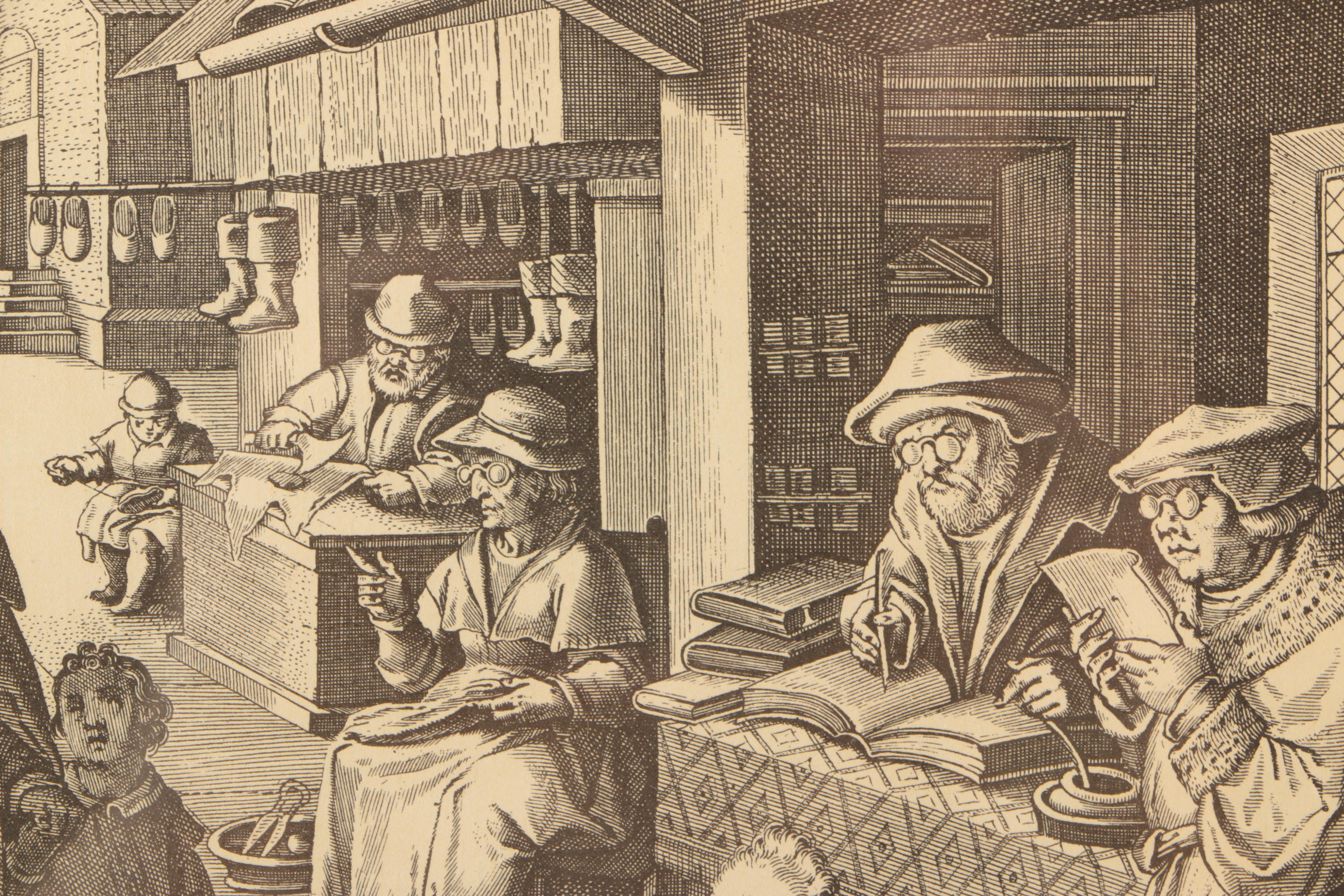 Offset Lithographs After Stradanus's "New Discoveries"