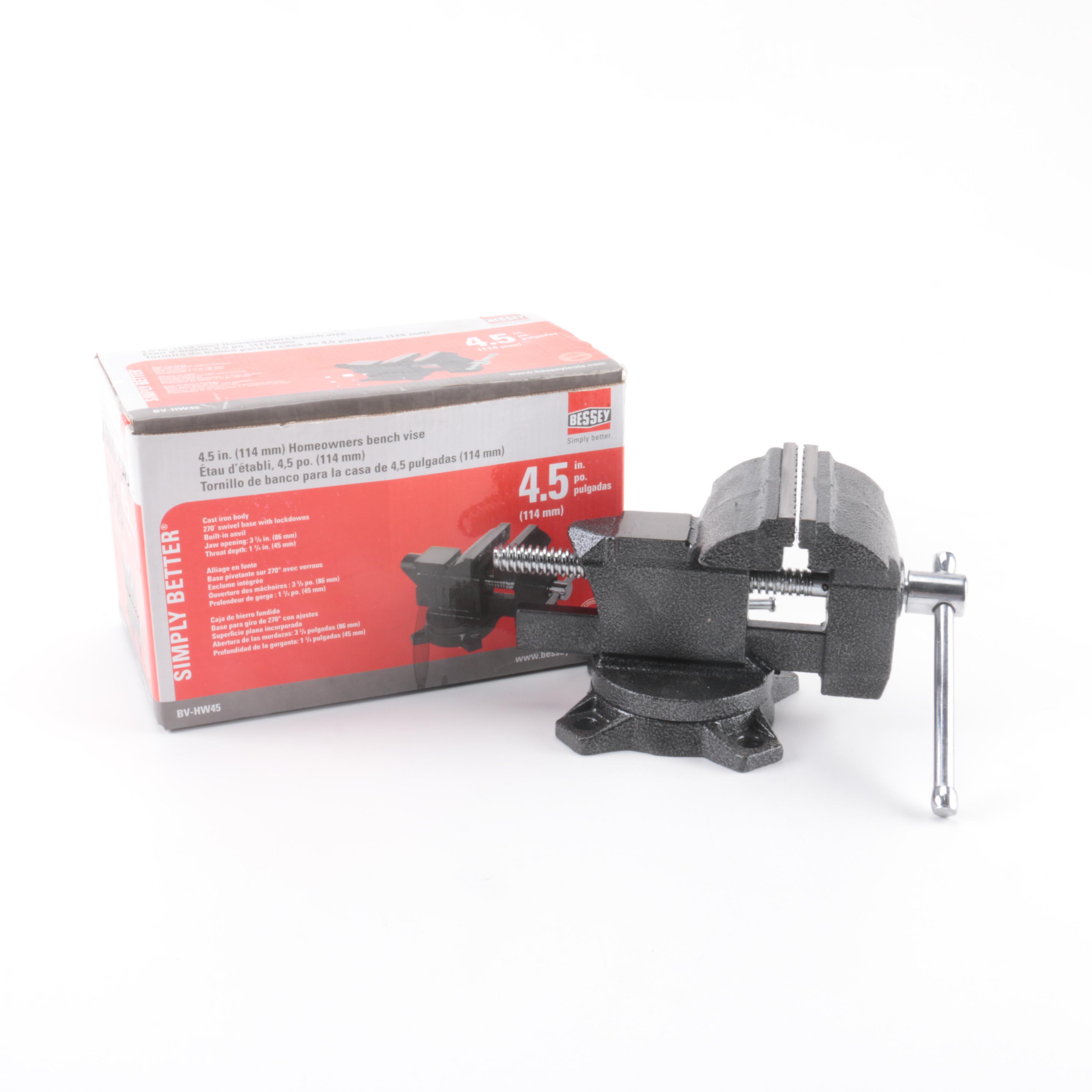 Bessey Simply Better 4.5" Cast Iron Bench Vise