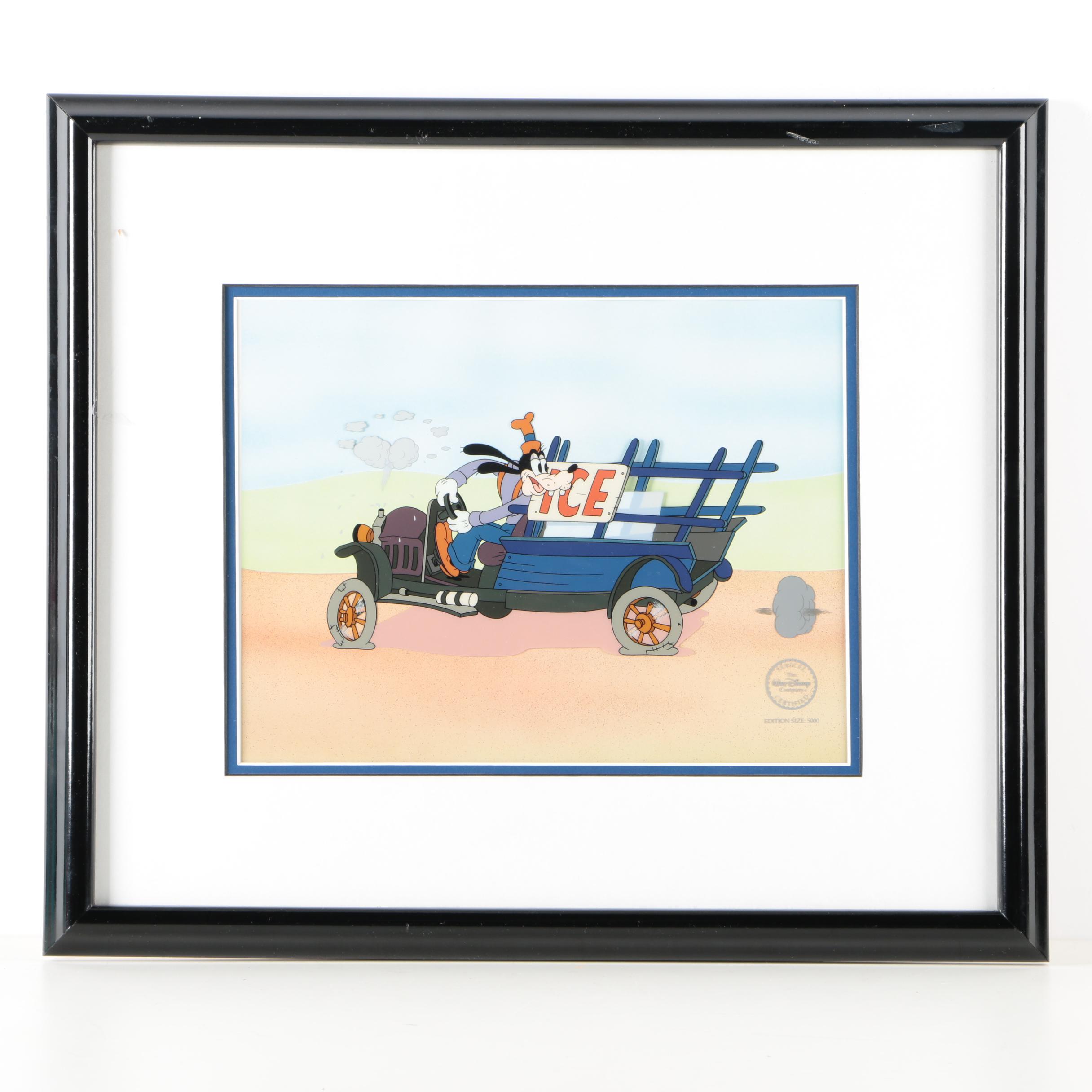 Walt Disney Company Sericel "Goofy Delivery"