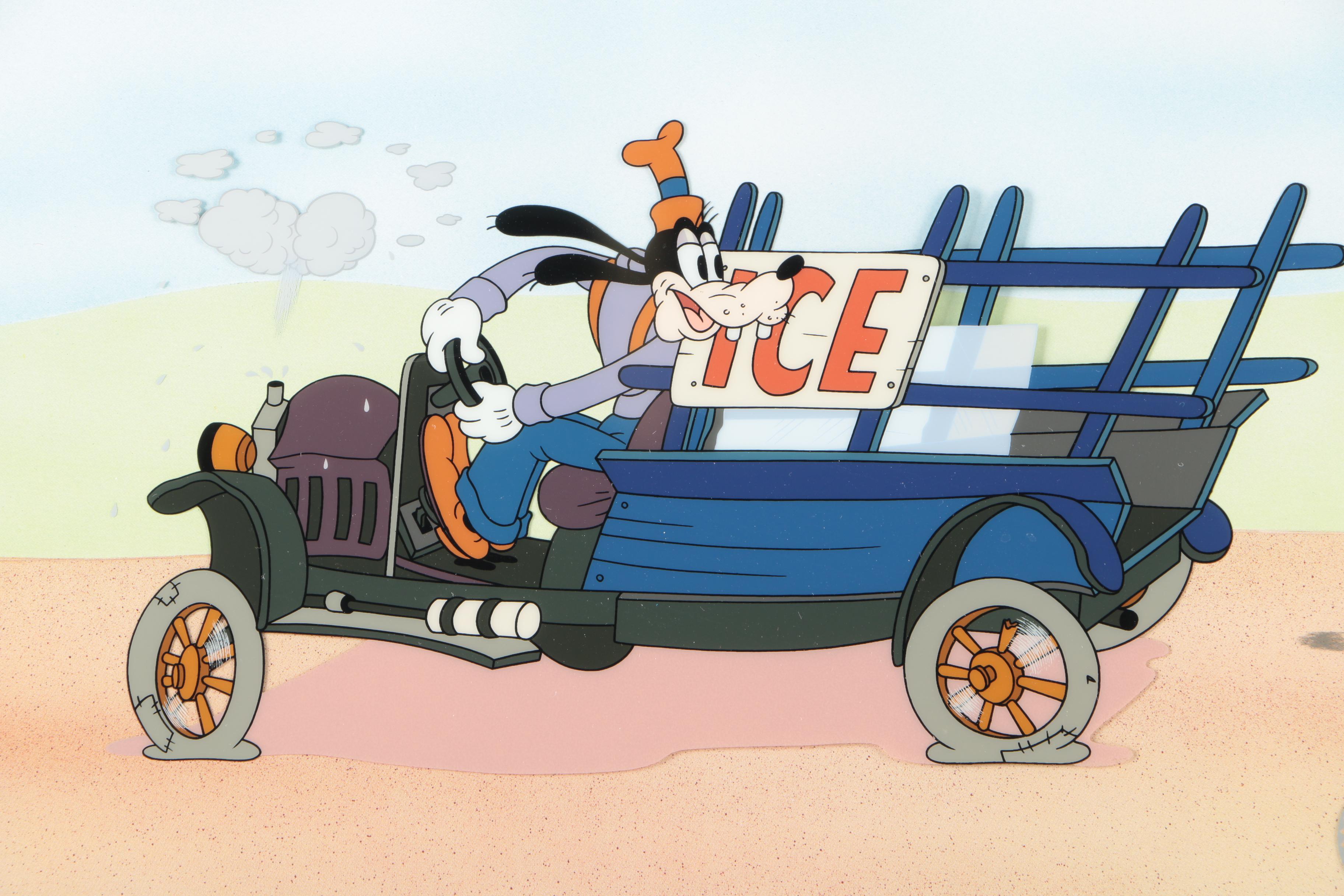 Walt Disney Company Sericel "Goofy Delivery"