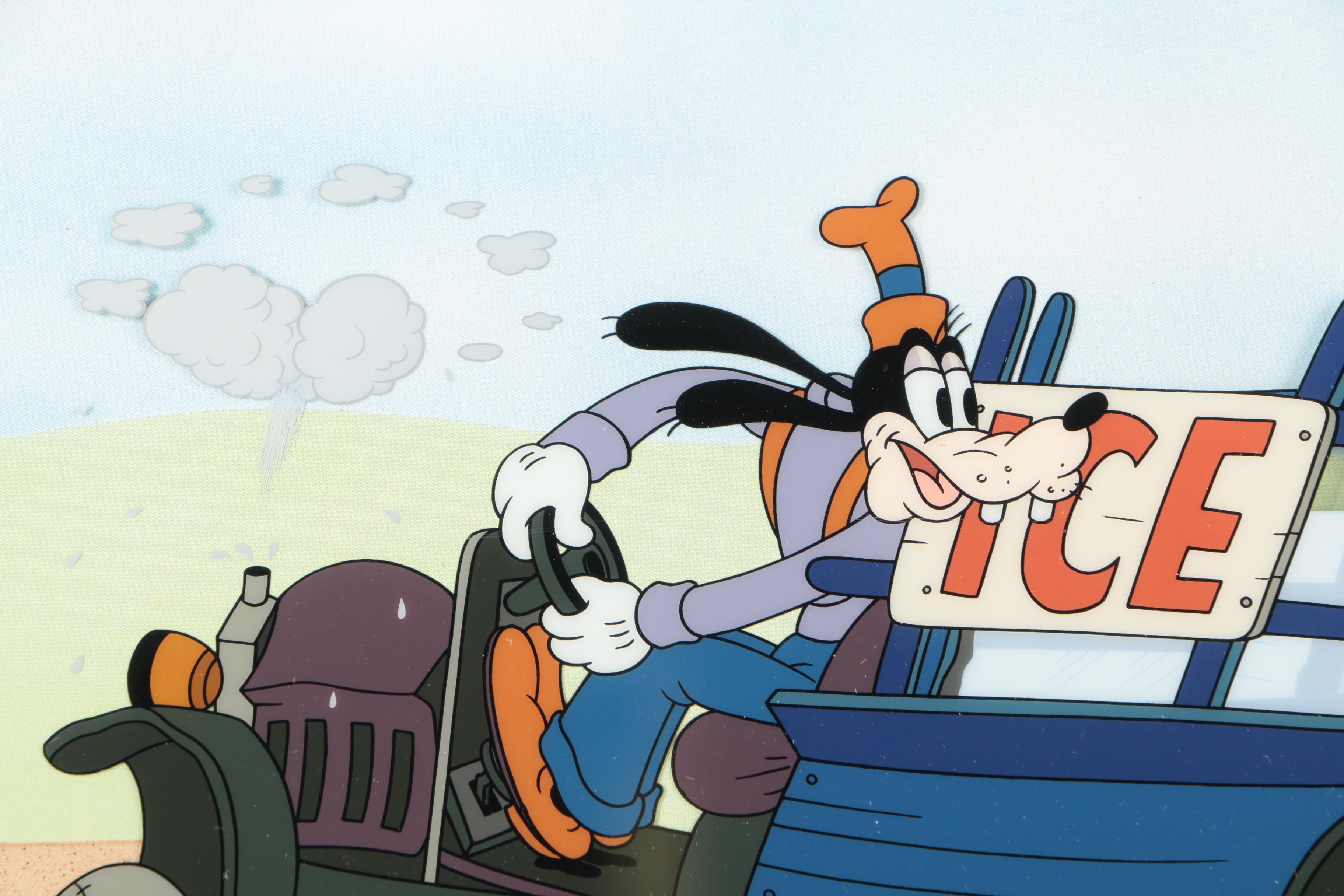 Walt Disney Company Sericel "Goofy Delivery"