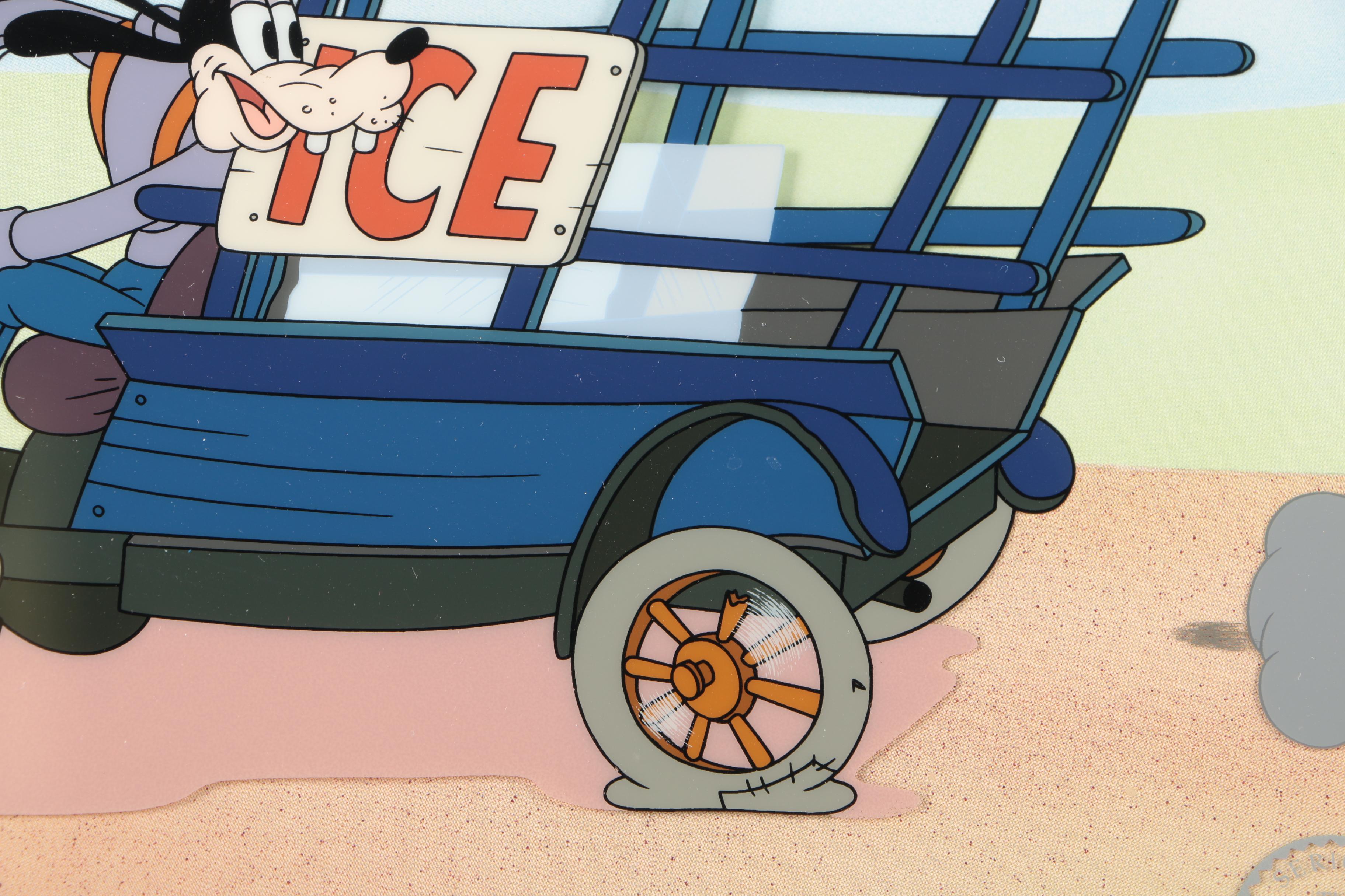 Walt Disney Company Sericel "Goofy Delivery"