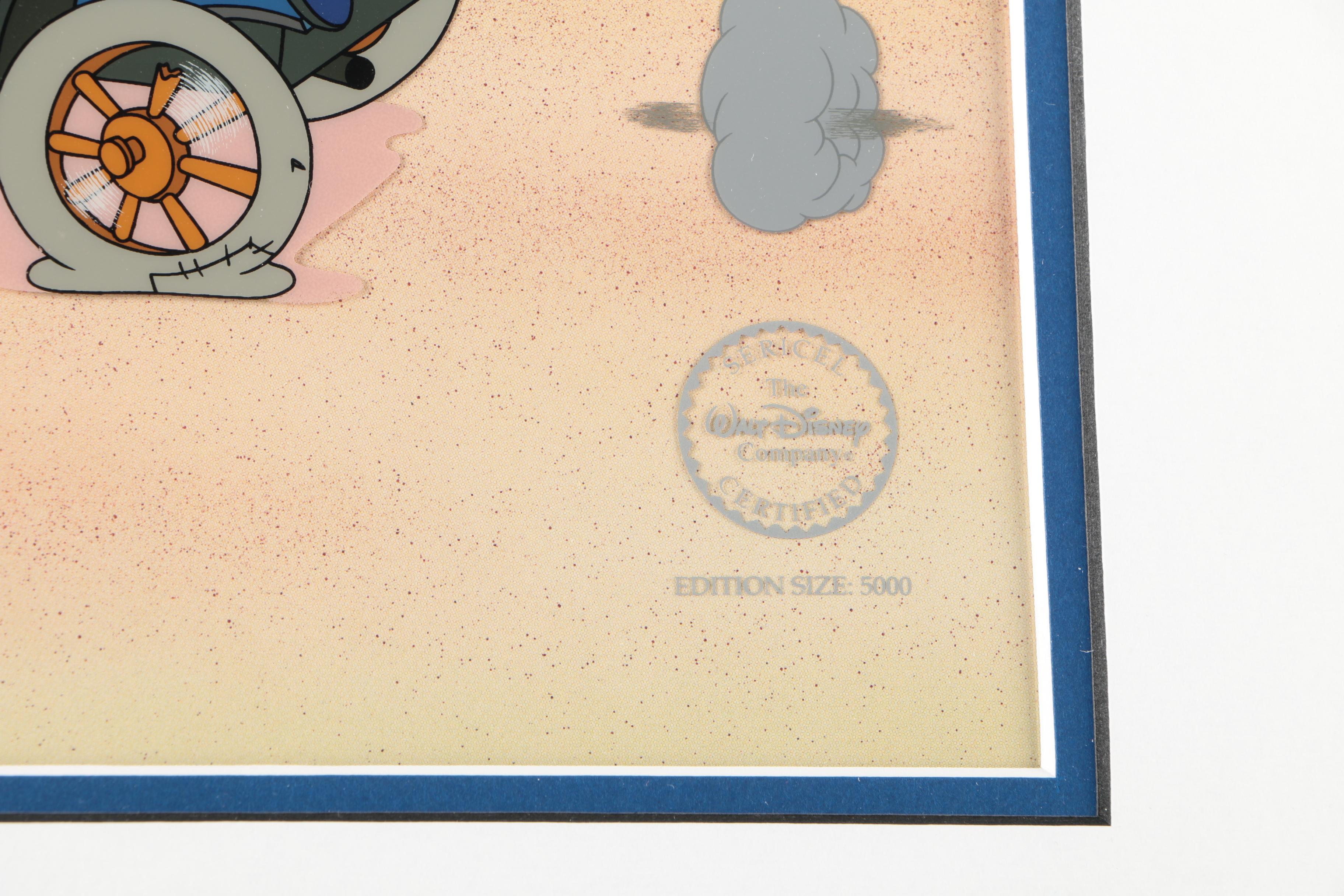 Walt Disney Company Sericel "Goofy Delivery"