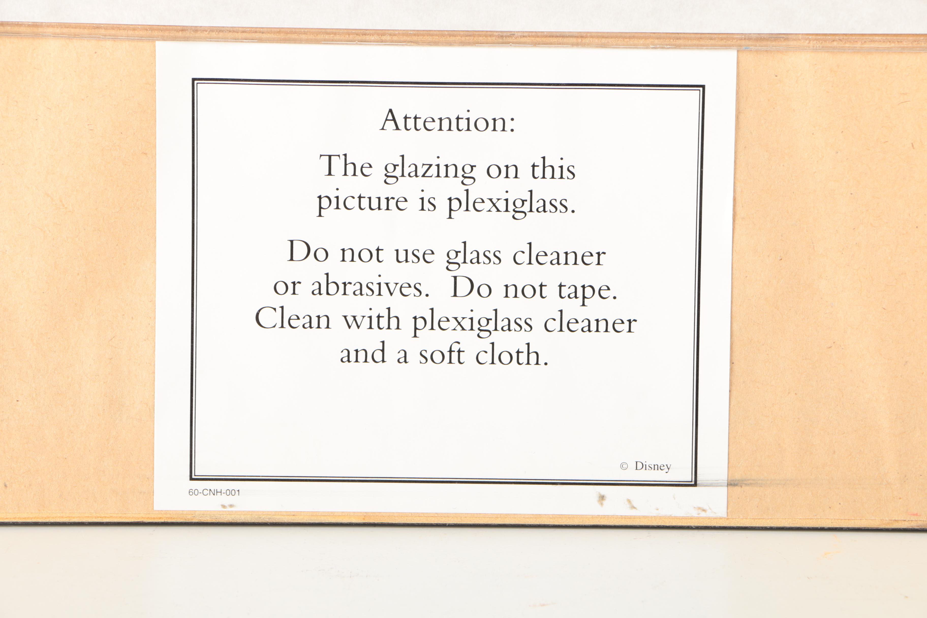 Walt Disney Company Sericel "Goofy Delivery"