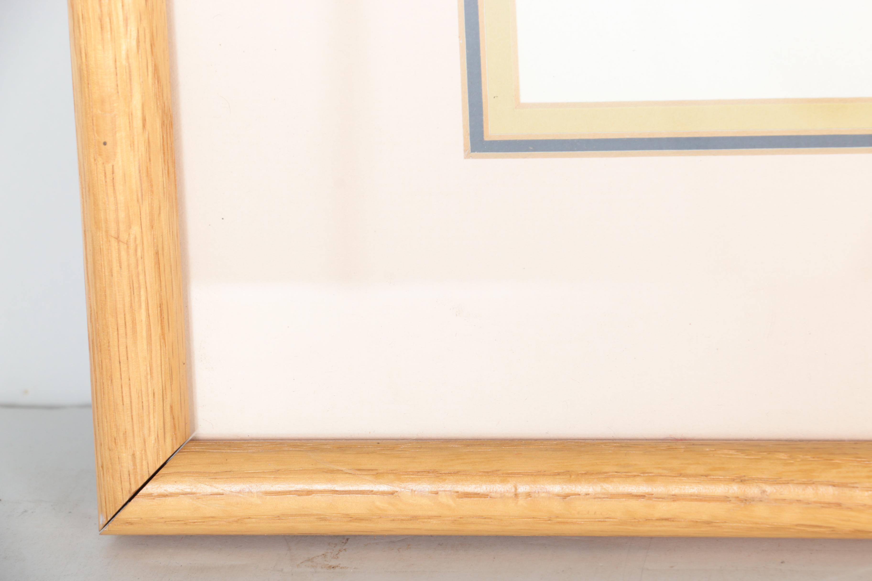 Judith Campbell Reed Watercolor on Board of a Nude Woman