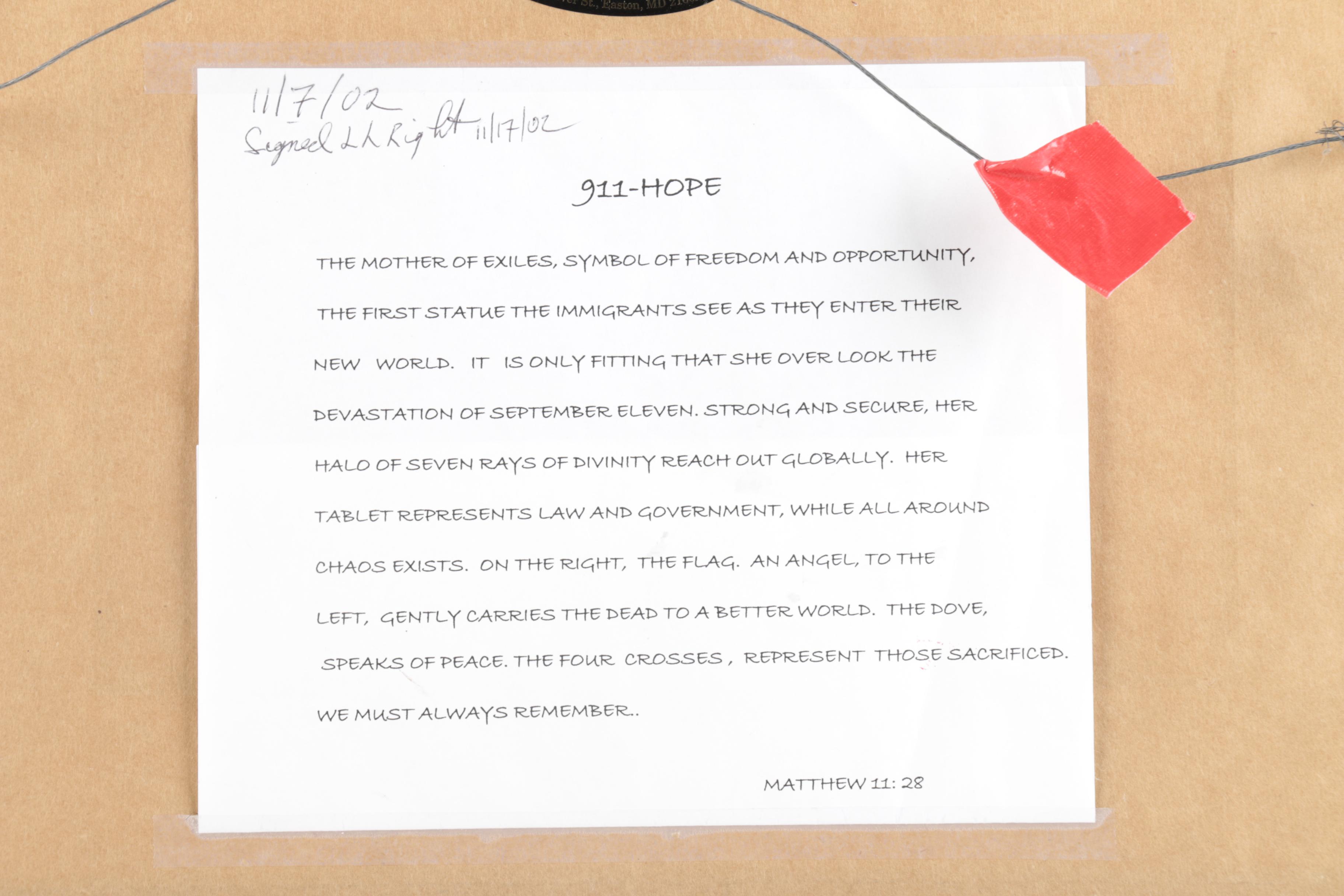 September 11, 2001 Memoriam Themed Prints