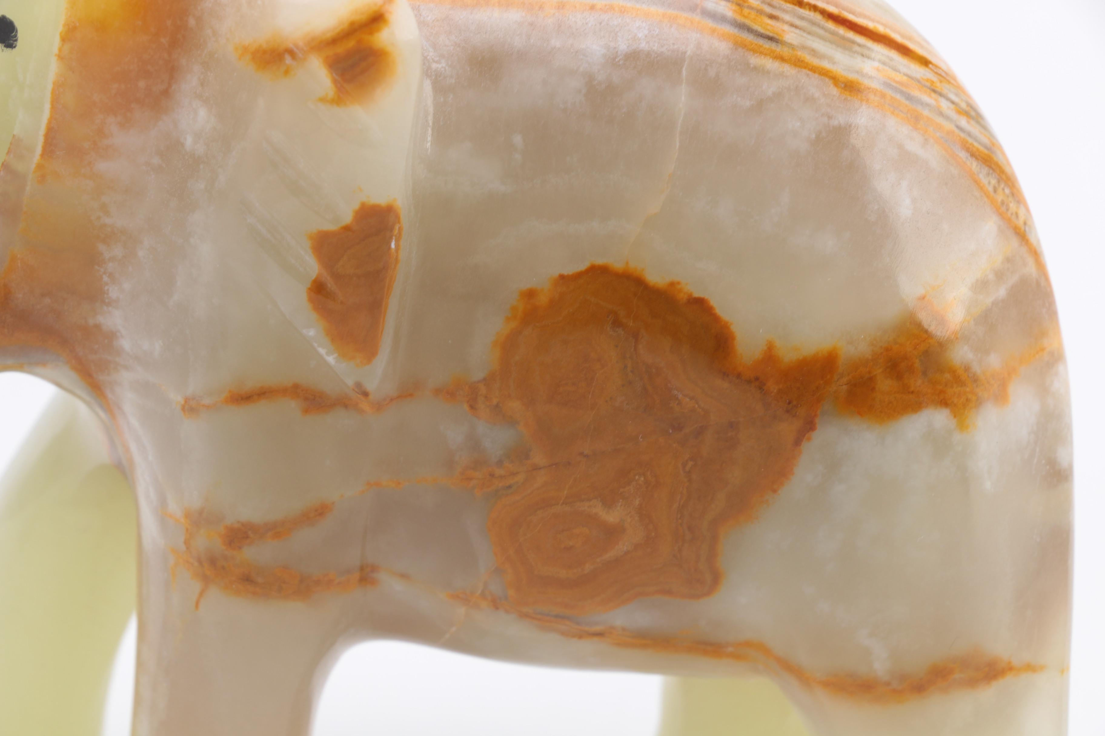 Elephant Figurines Including "Giant of the Serengeti"