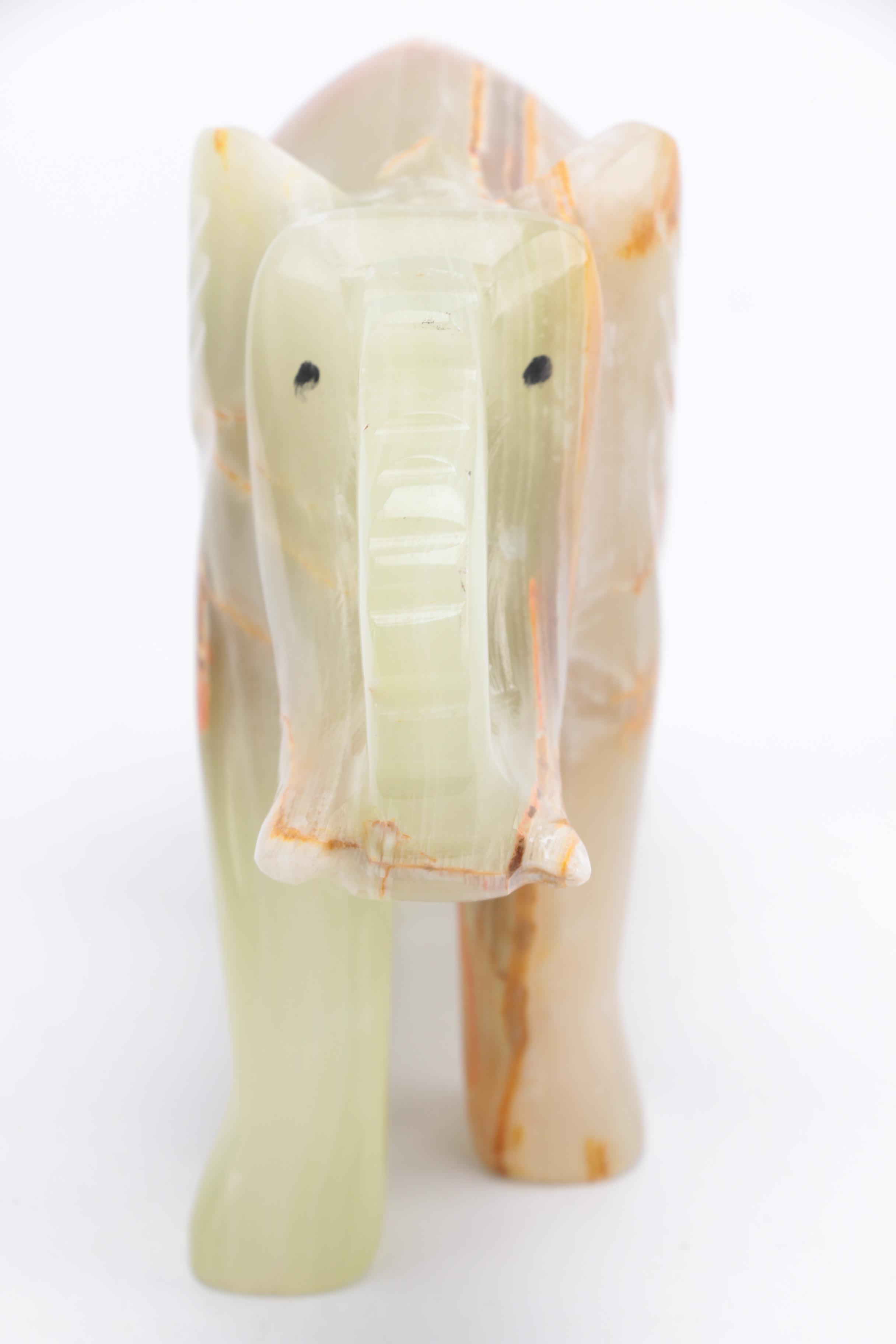 Elephant Figurines Including "Giant of the Serengeti"