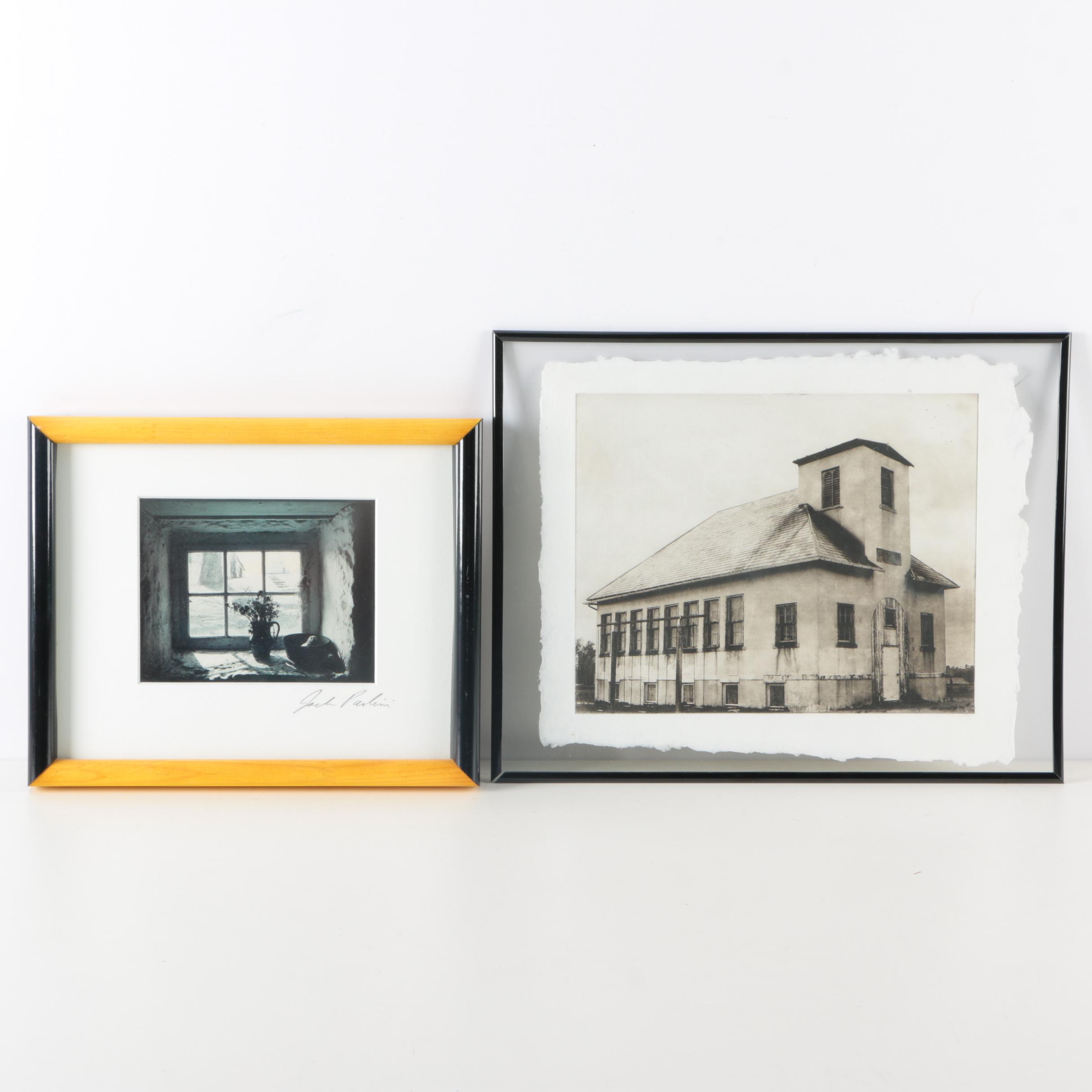 Jack Paolini Black and White Photograph and Photogravure on Paper