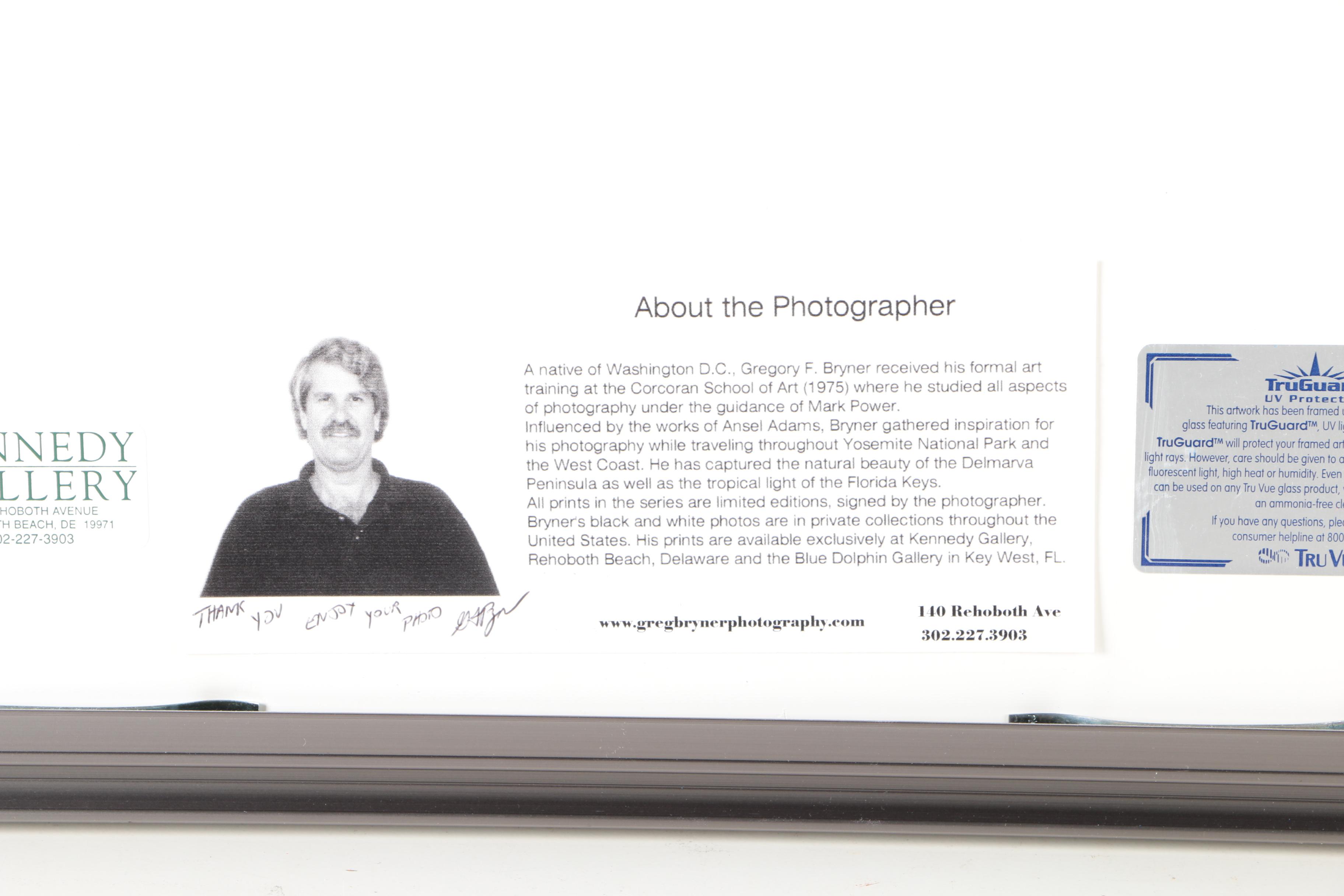 Gregory Bryner Limited Edition Photographs