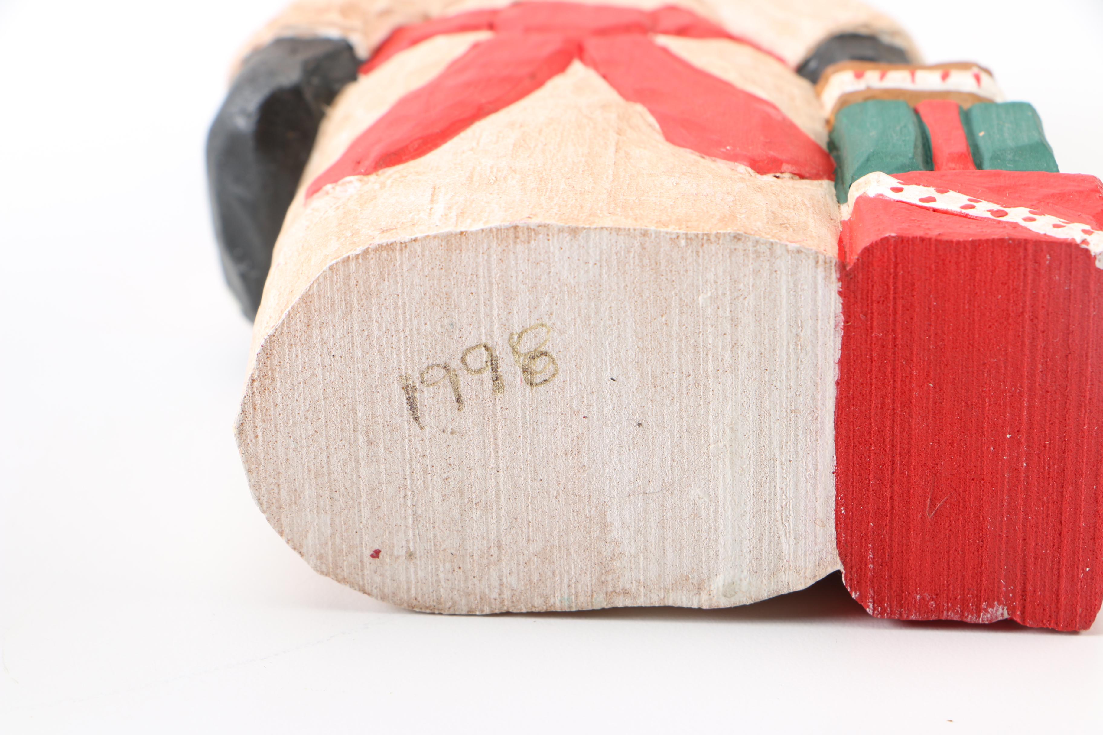 Santa Claus and Nativity Figurines