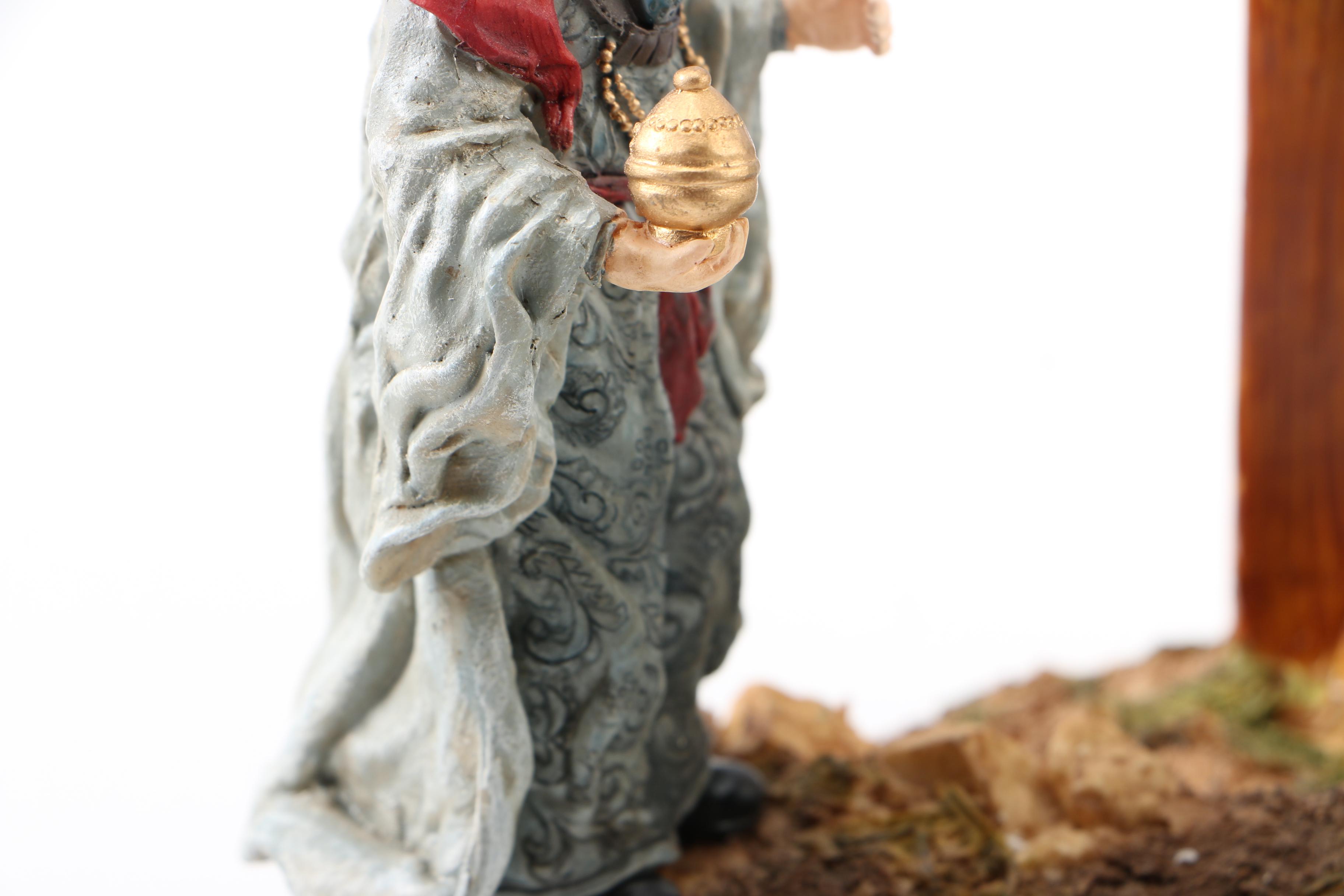 Santa Claus and Nativity Figurines