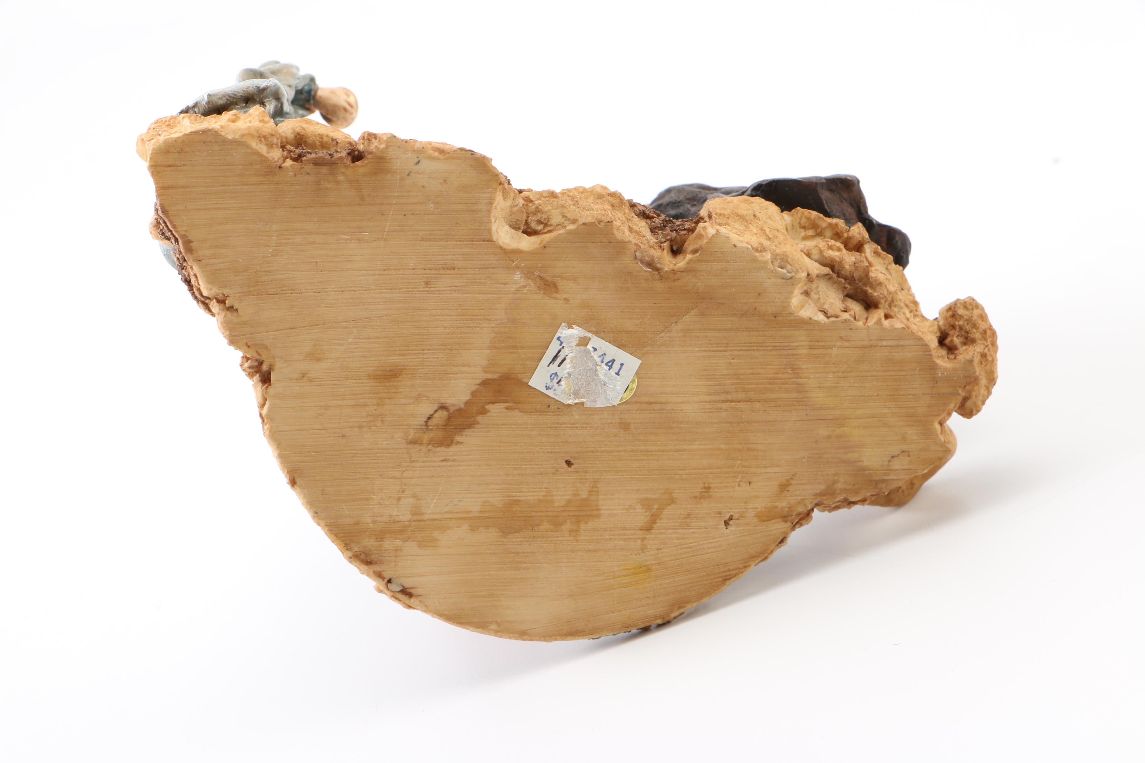 Santa Claus and Nativity Figurines