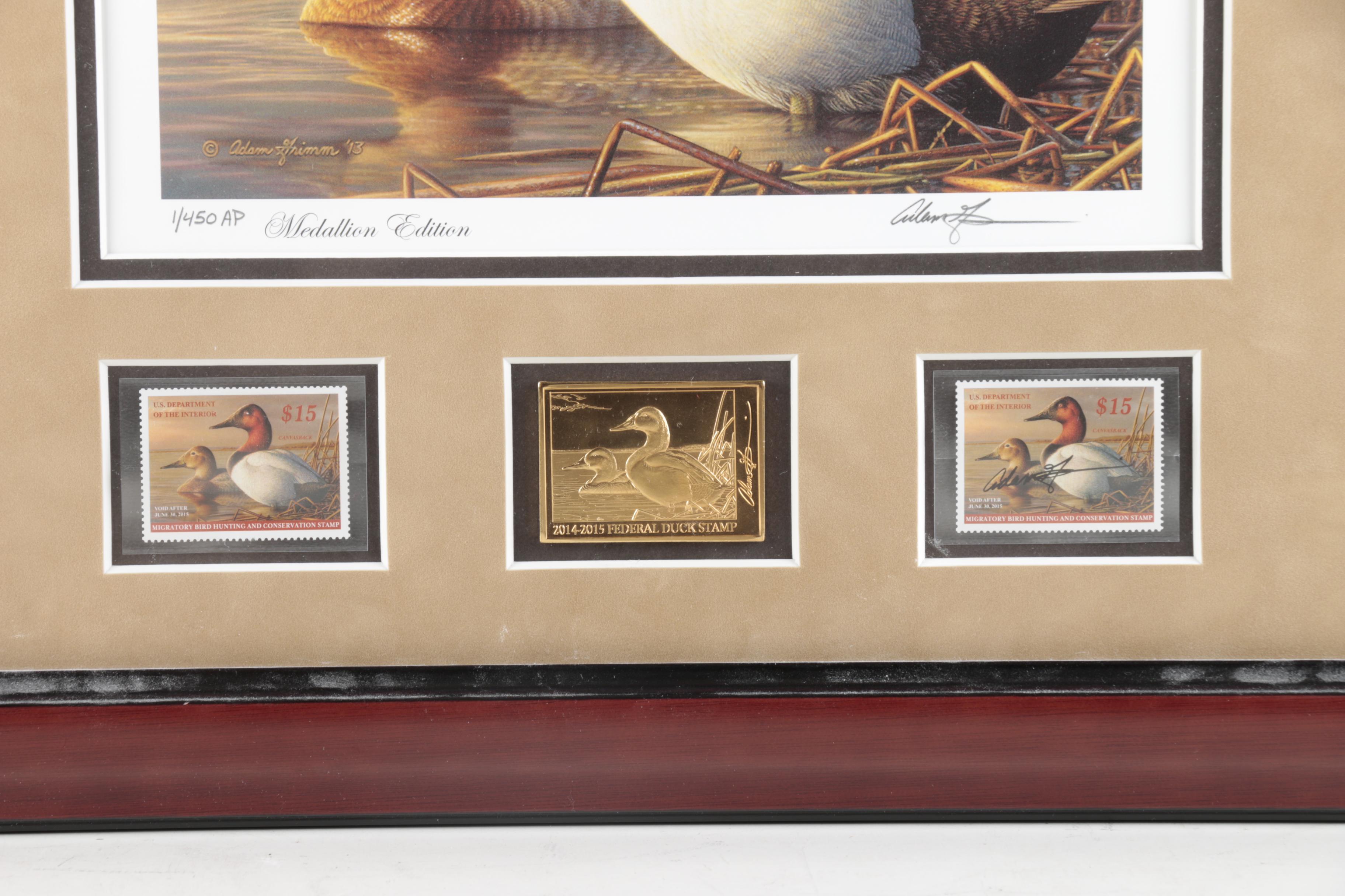 Limited Edition Offset Lithograph Prints of Federal Duck Stamp Prints
