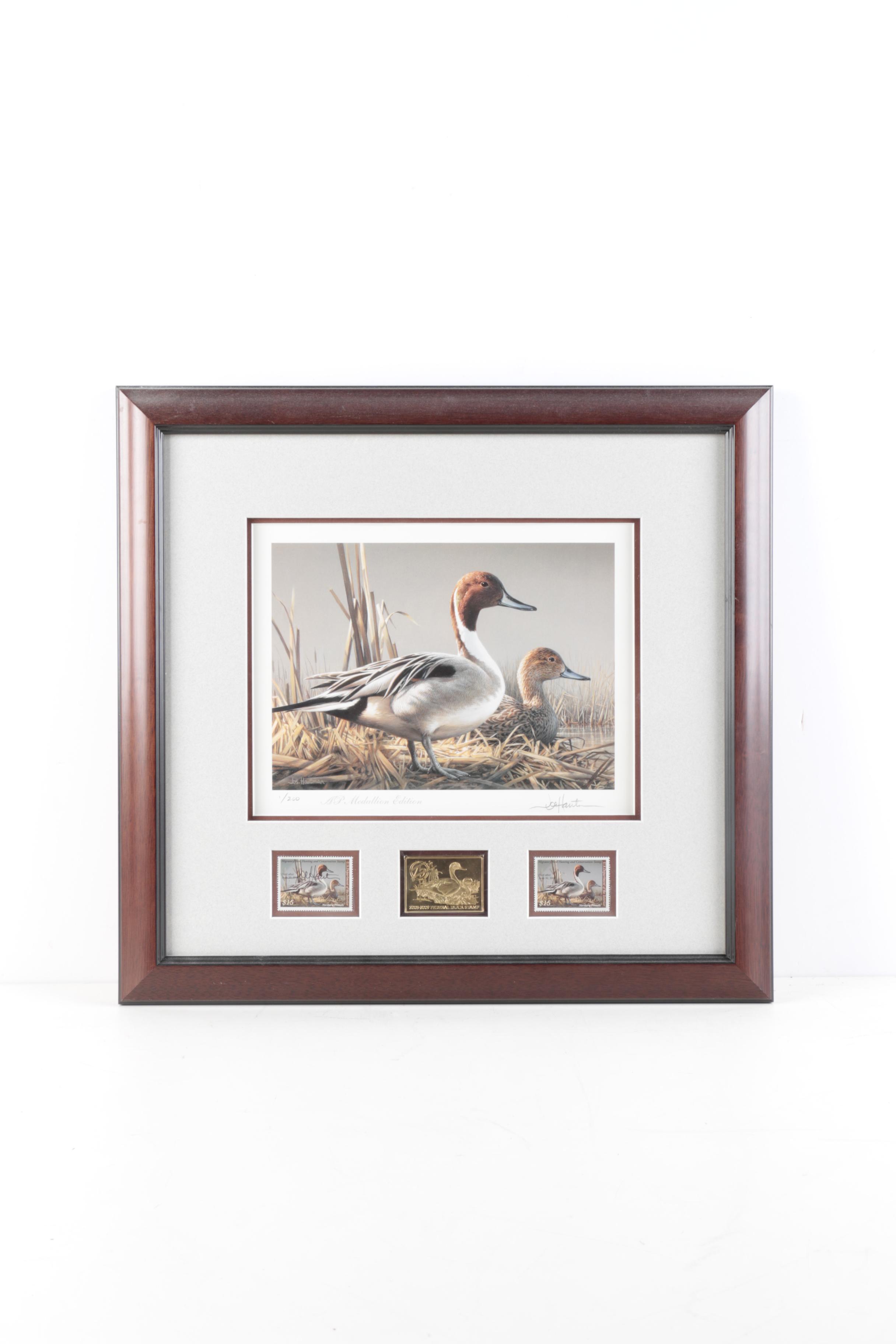 Limited Edition Offset Lithograph Prints of Federal Duck Stamp Prints