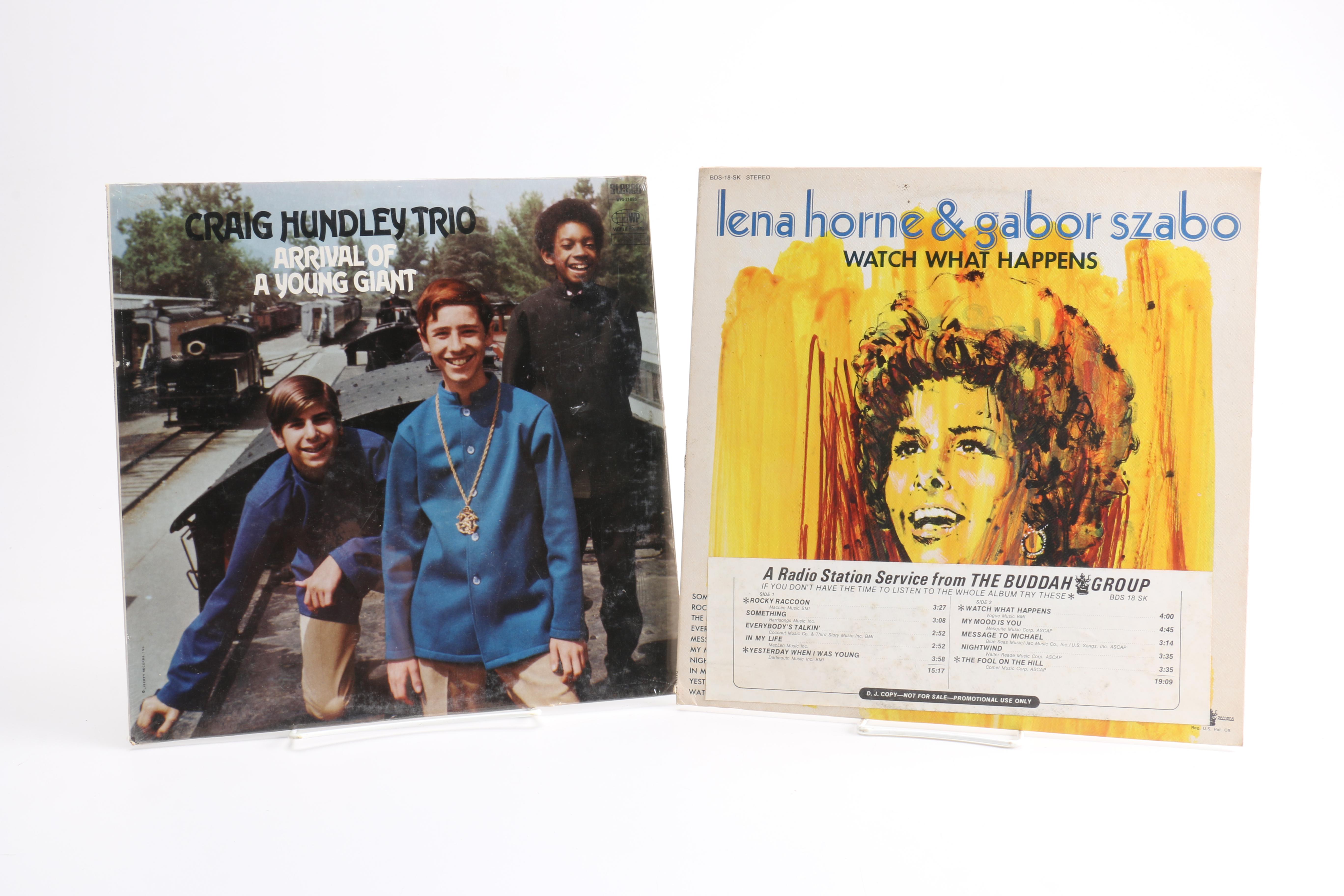 Vintage Jazz and Folk Records Including Boogaloo Joe Jones and John Denver