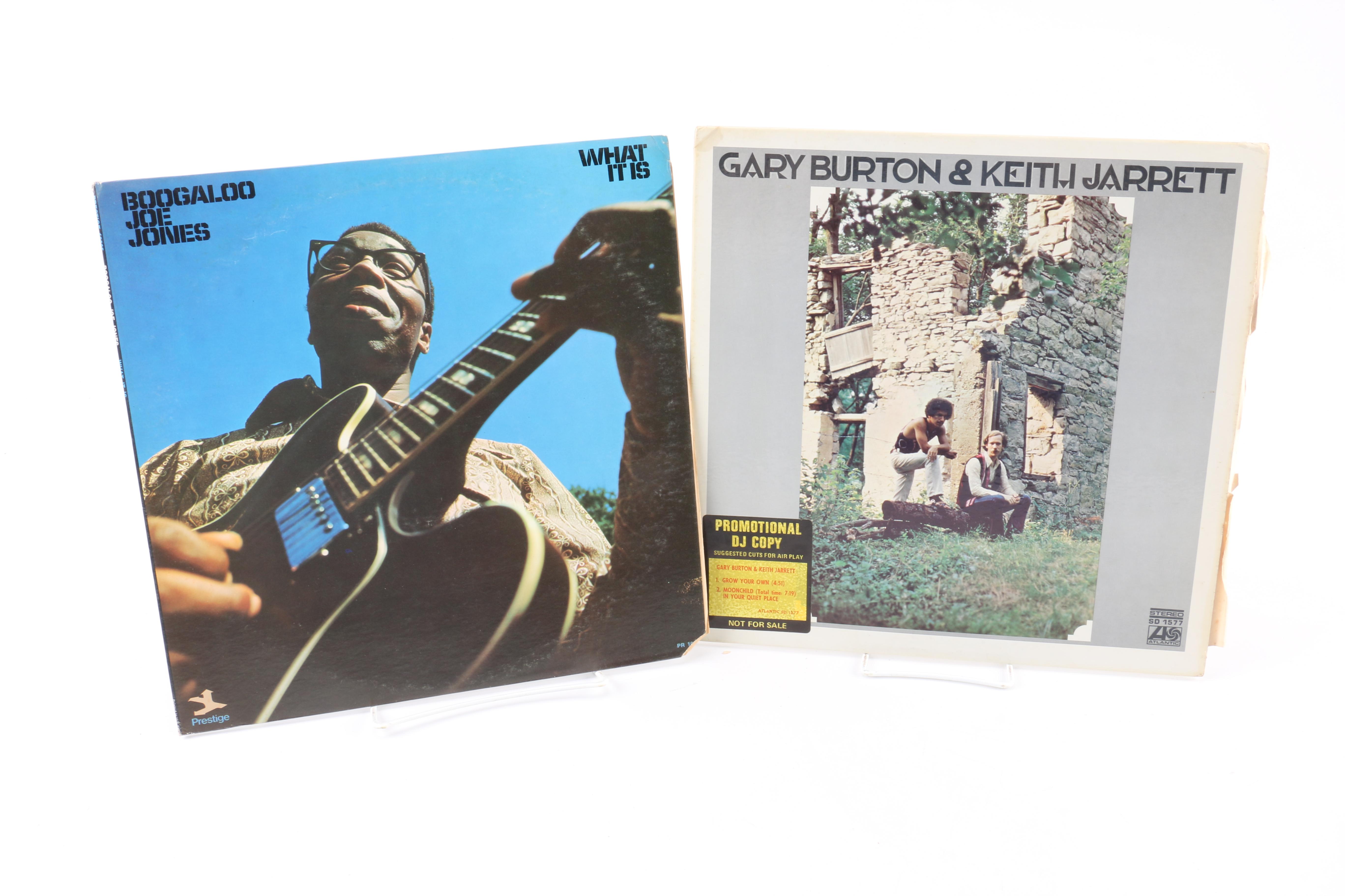 Vintage Jazz and Folk Records Including Boogaloo Joe Jones and John Denver