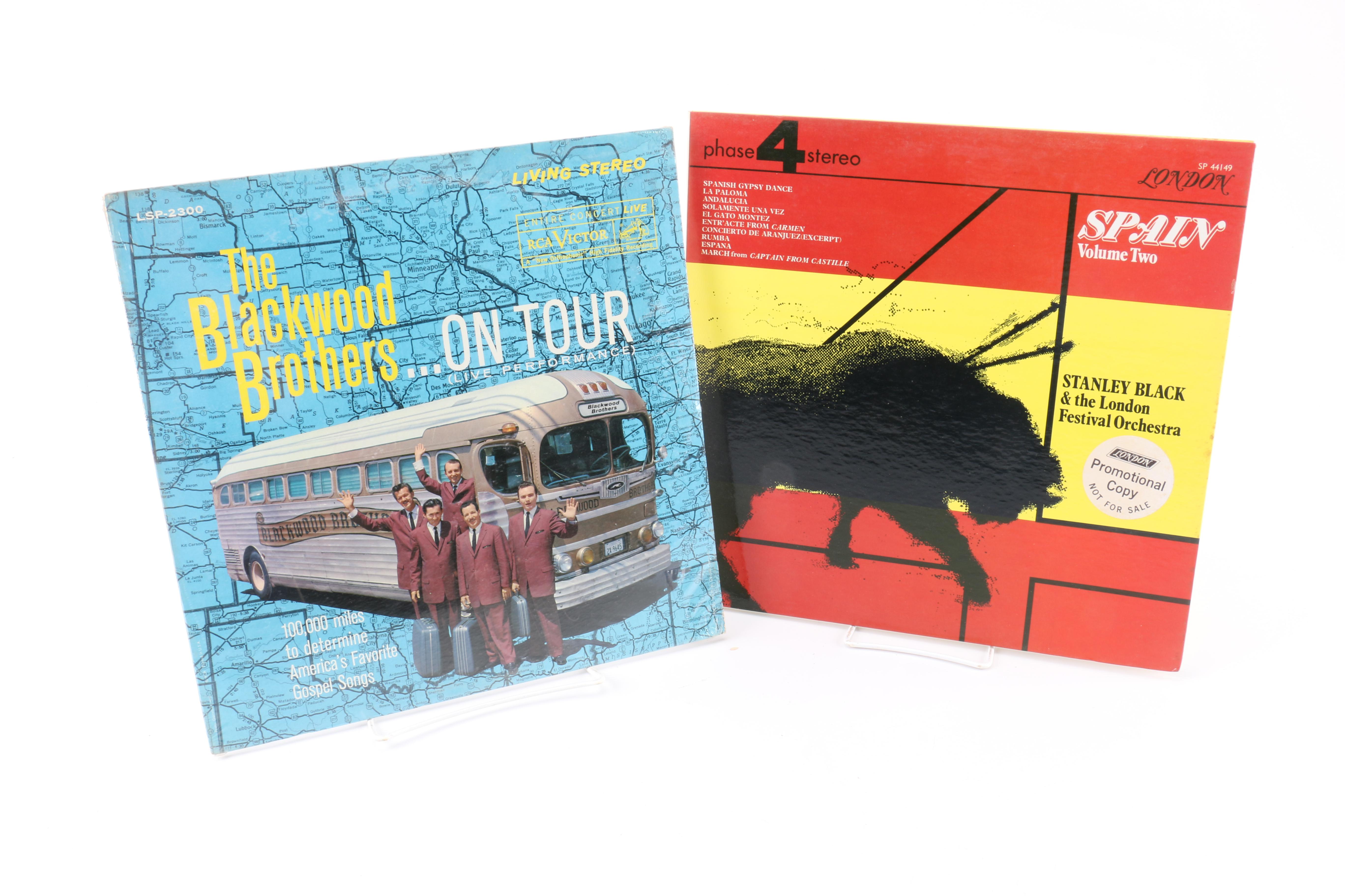 Vintage Jazz and Folk Records Including Boogaloo Joe Jones and John Denver