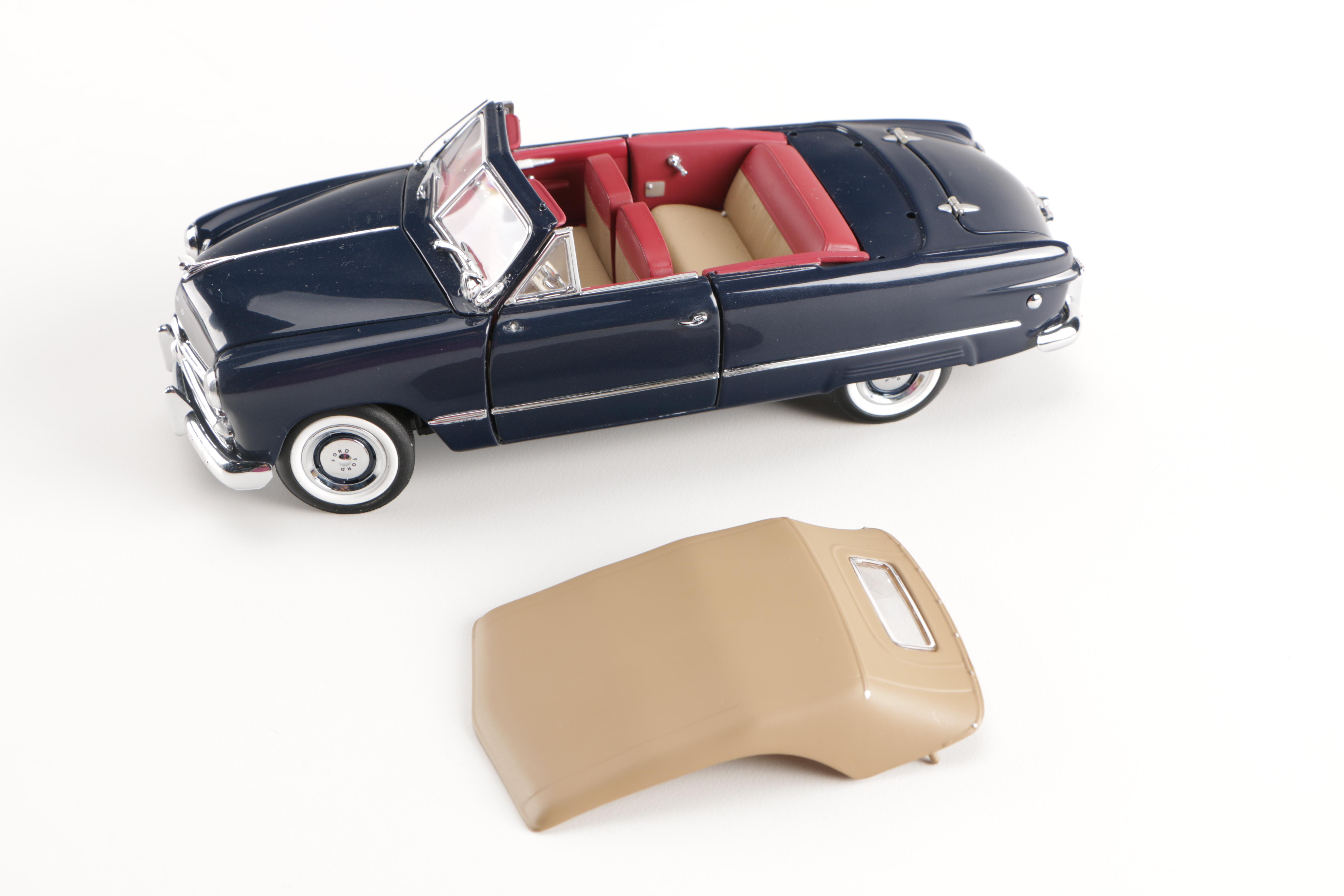 Franklin Mint and Danbury Mint Die-Cast Cars