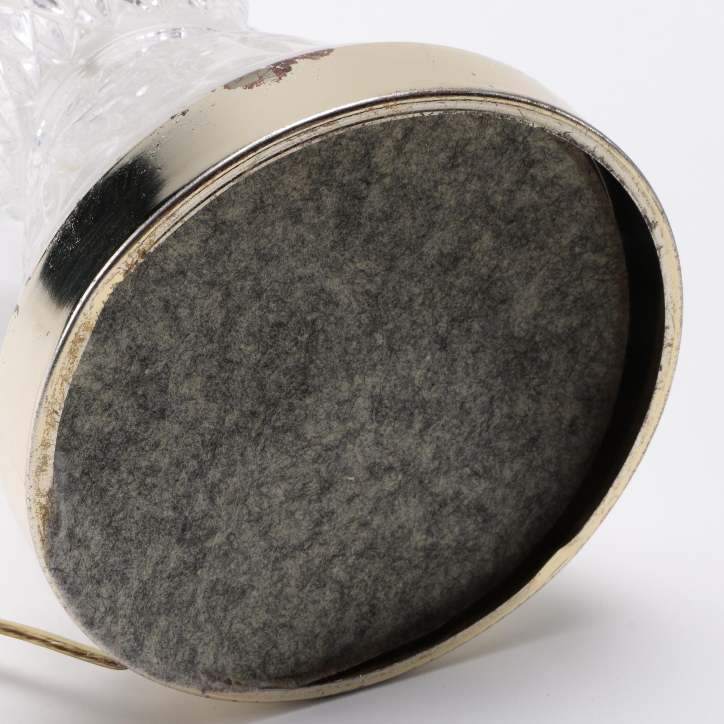 Molded Crystal Table Lamp